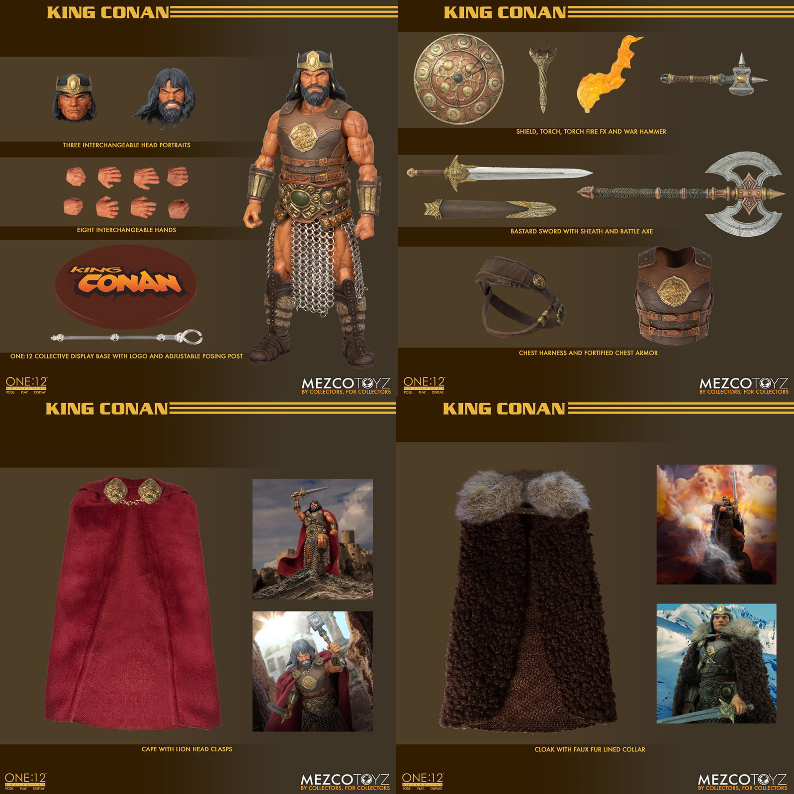 [สั่งจอง] Mezco toyz ONE:12 COLLECTIVE - King Conan