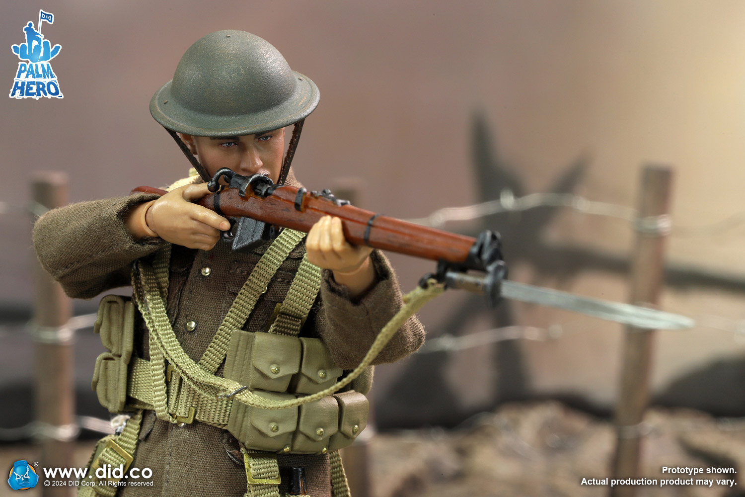[สั่งจอง]DID XB80028 1/12 : WWI British Infantry - Albert Brown