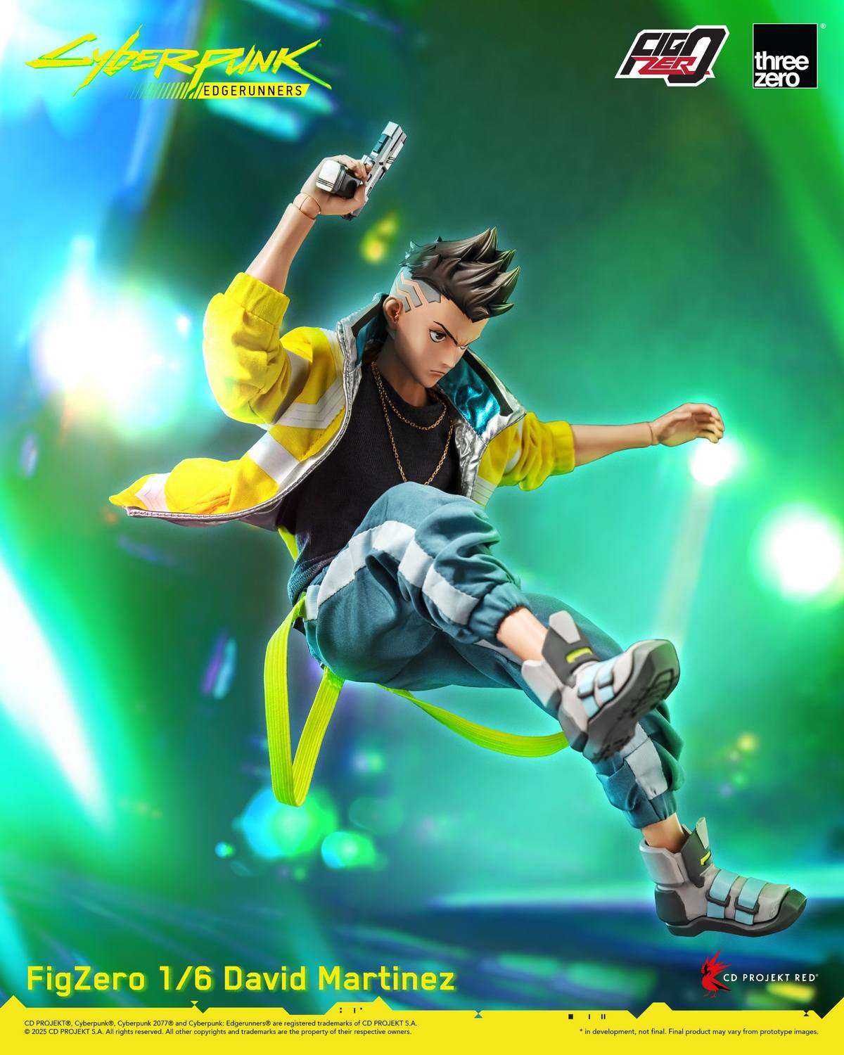 [สั่งจอง] Threezero 3Z05990W0 1/6 Cyberpunk: Edgewalker - David Martinez