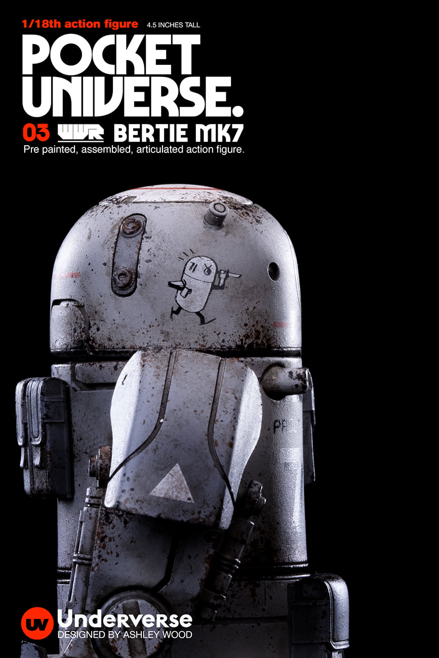 สั่งจอง]Underverse 1/18 : WWR2 (WORLD WAR ROBOT2) - BERTIE