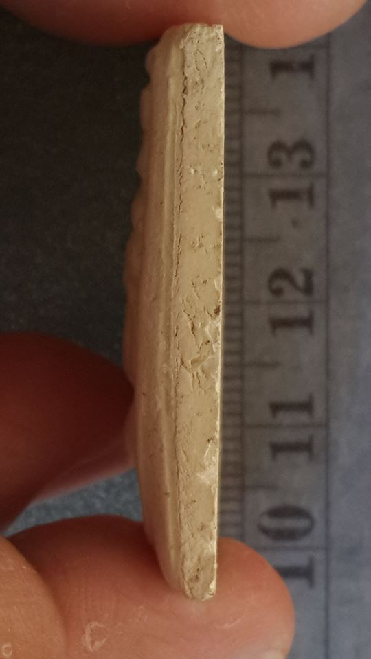 พระผง พระพิมพ์ สมเด็จ วัด ระฆัง หลัง หมึกสี น้ำเงิน