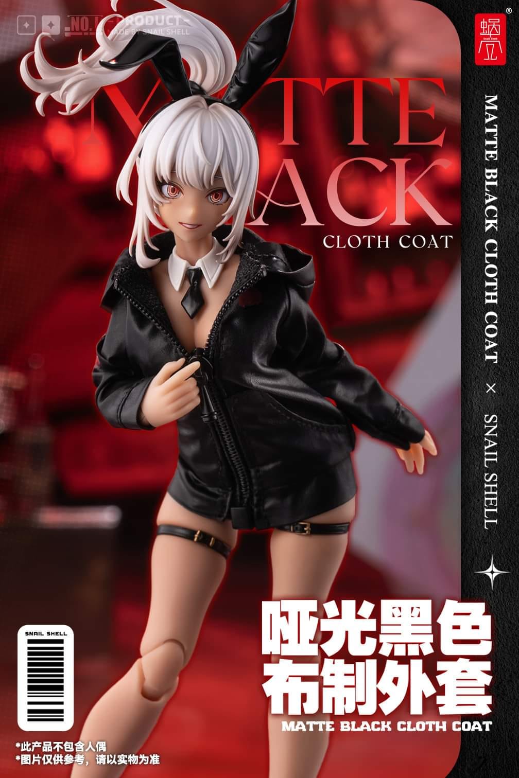 [สั่งจอง]Snail Shell 1/12 : Bunny Girl Aileen Black Jacket(เฉพาะแจ็กเก็ต)