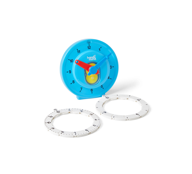 นาฬิกาแบบก้าวหน้าชนิดแถบตัวเลข ของเล่น, ของเล่นเด็ก, จับคู่เวลา ของเล่นเสริมพัฒนาการ ,สื่อการสอน