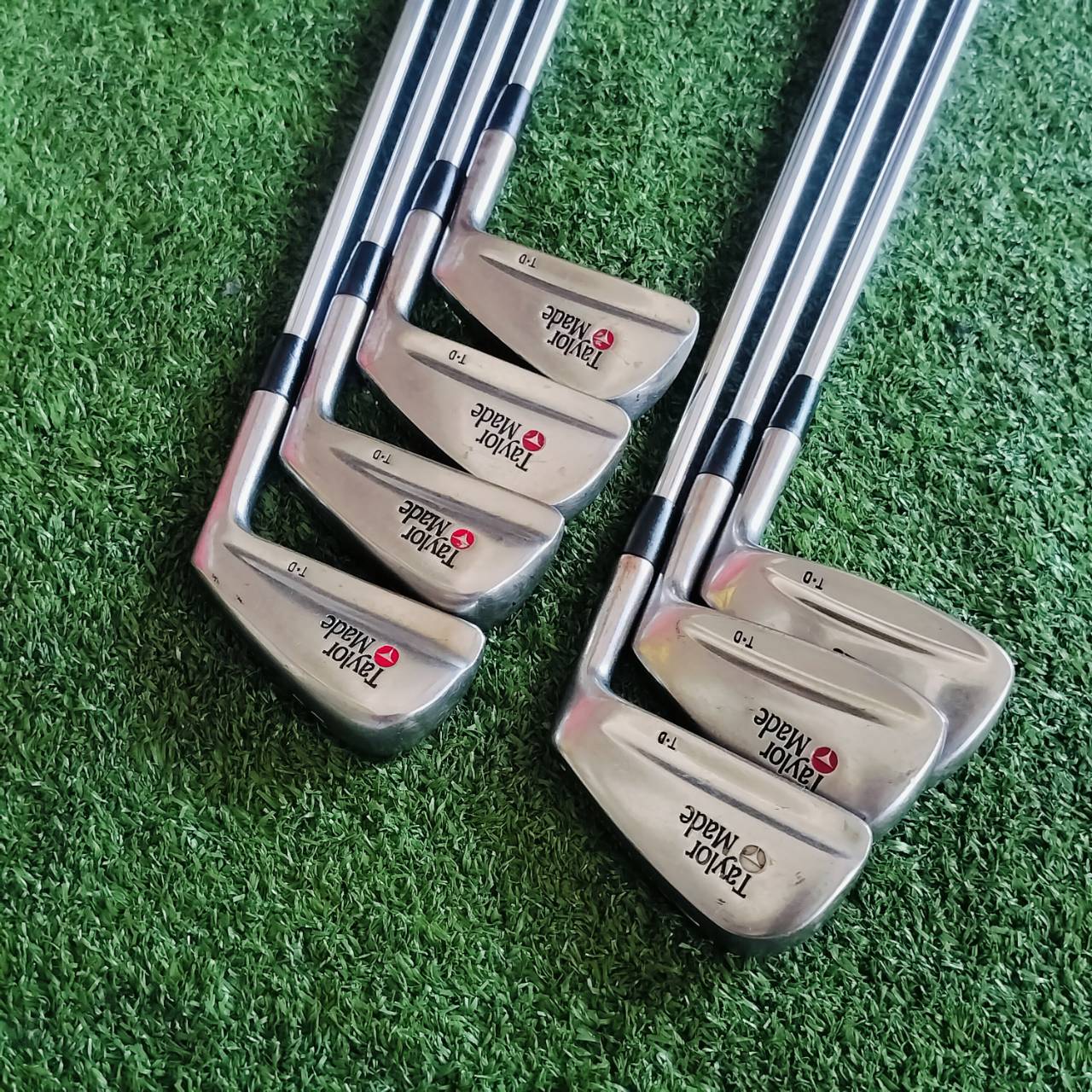 ชุดเหล็ก Taylormade Tour Preferred Forged มีเหล็ก 3 4 5 6 7 8 9 สภาพสวยจัด คลาสสิค ก้าน DYNAMIC GOLD R300 เดิมทั้งชุดเลยค่ะ ไม้กอล์ฟพรีเมี่ยมมือสอง ของแท้ By NakaraLuxurious