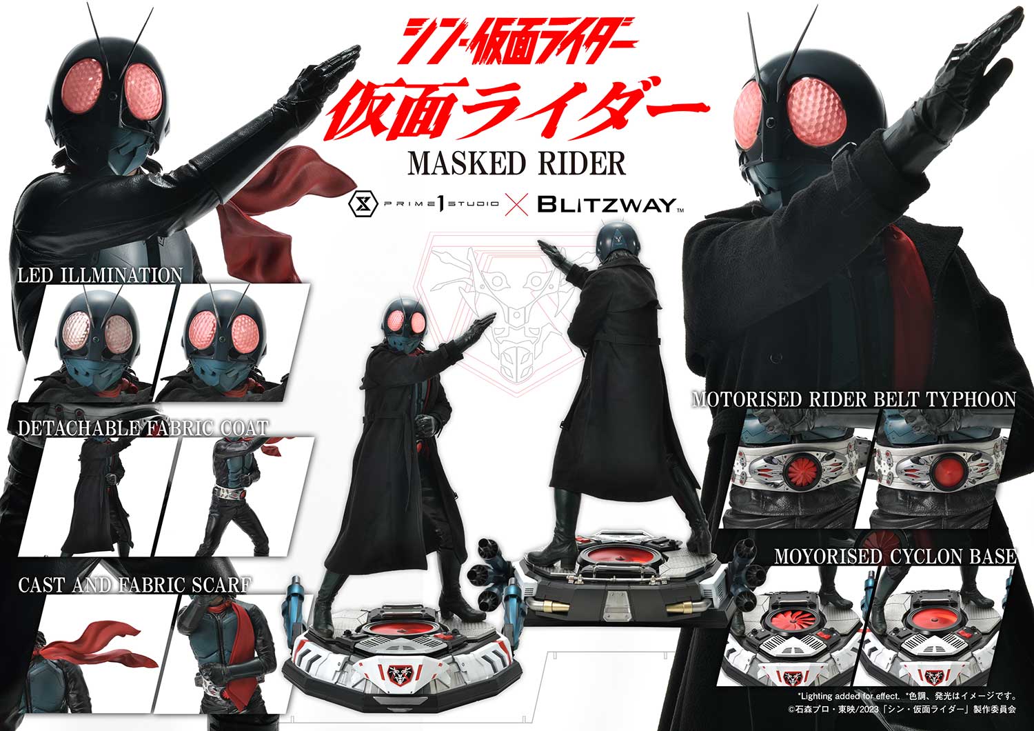 [สั่งจอง] Prime 1 Studio PMSKR-01 : Masked Rider (Shin Masked Rider)