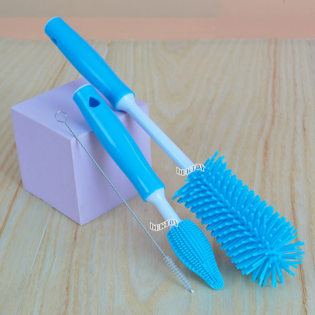 DODO LOVE แปรงล้างขวดนม ชุดซิลิโคน ทำความสะอาดขวดนมและจุกนม