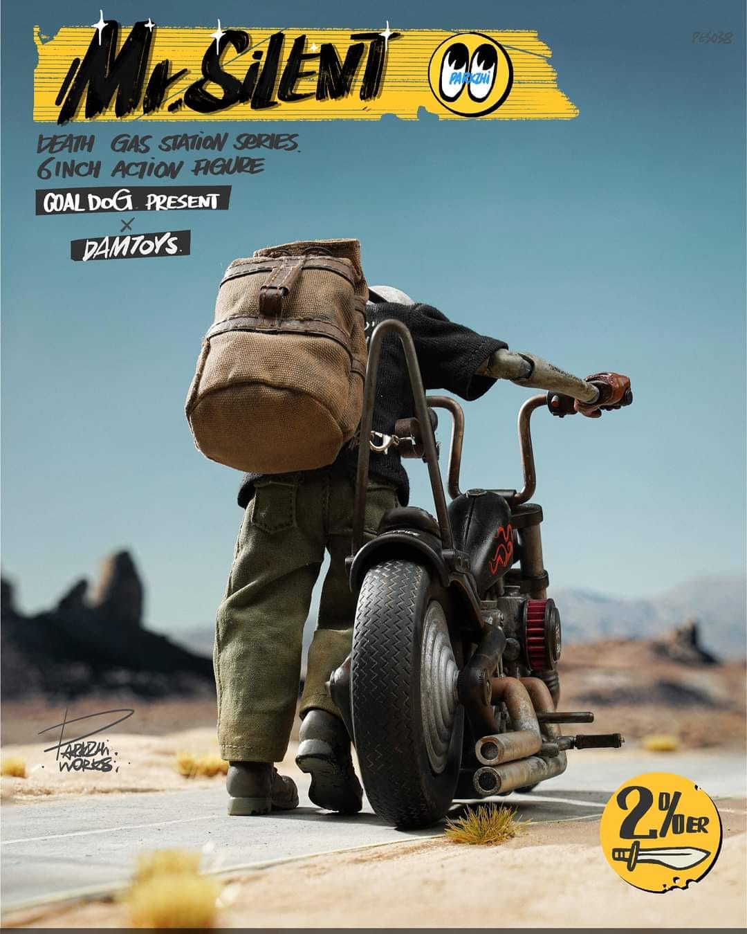 [สั่งจอง]Coaldog x Damtoys 1/12 : D.G.Sseries Mr.Silent