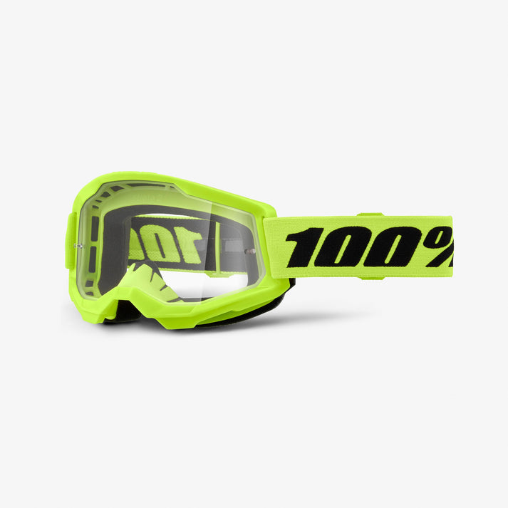 แว่น 100% Strata 2 Neon Yellow
