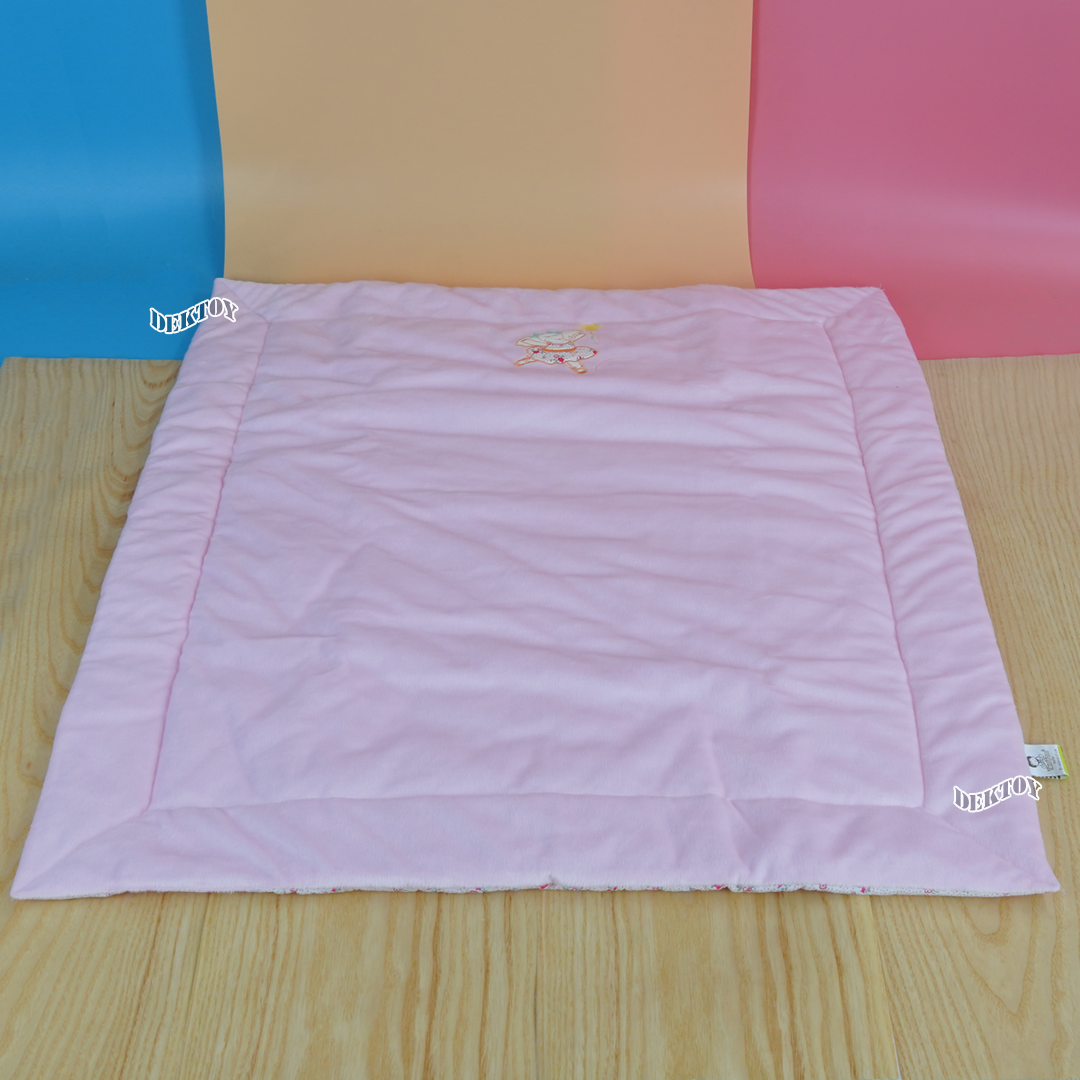 Tomtomjoyful ผ้าห่มเด็ก ผ้าห่มเวลลัว2หน้า นุ่มลื่นน่าสัมผัส 30x36นิ้ว BLK-32 สำเนา