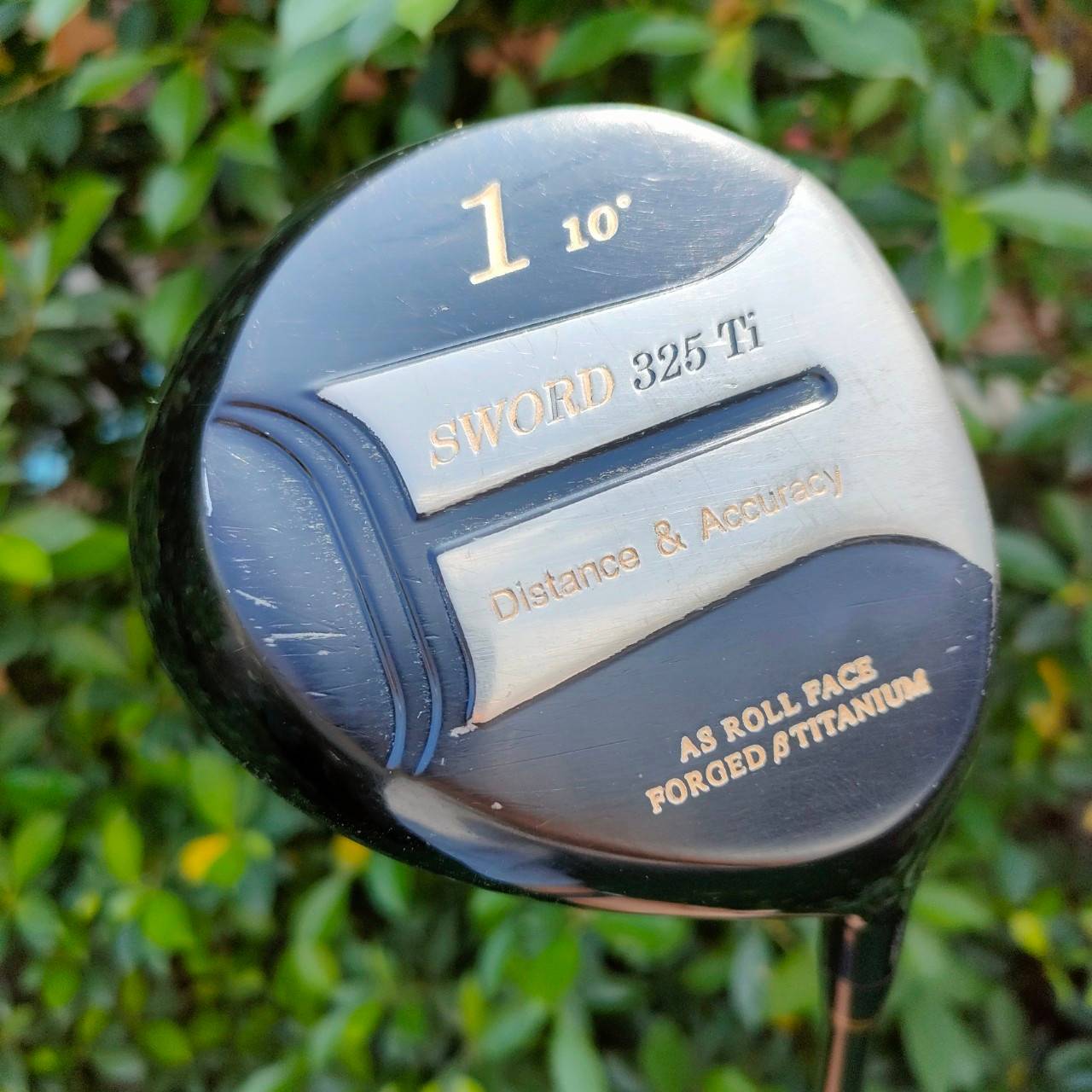 DRIVER SWORD 325 TI องศา 10 ก้าน KATANA GOLF FLEX R1 หน้าเด้ง AS ROLL FACE วัสดุ FORGED TITANIUM ตีง่ายตีไกล