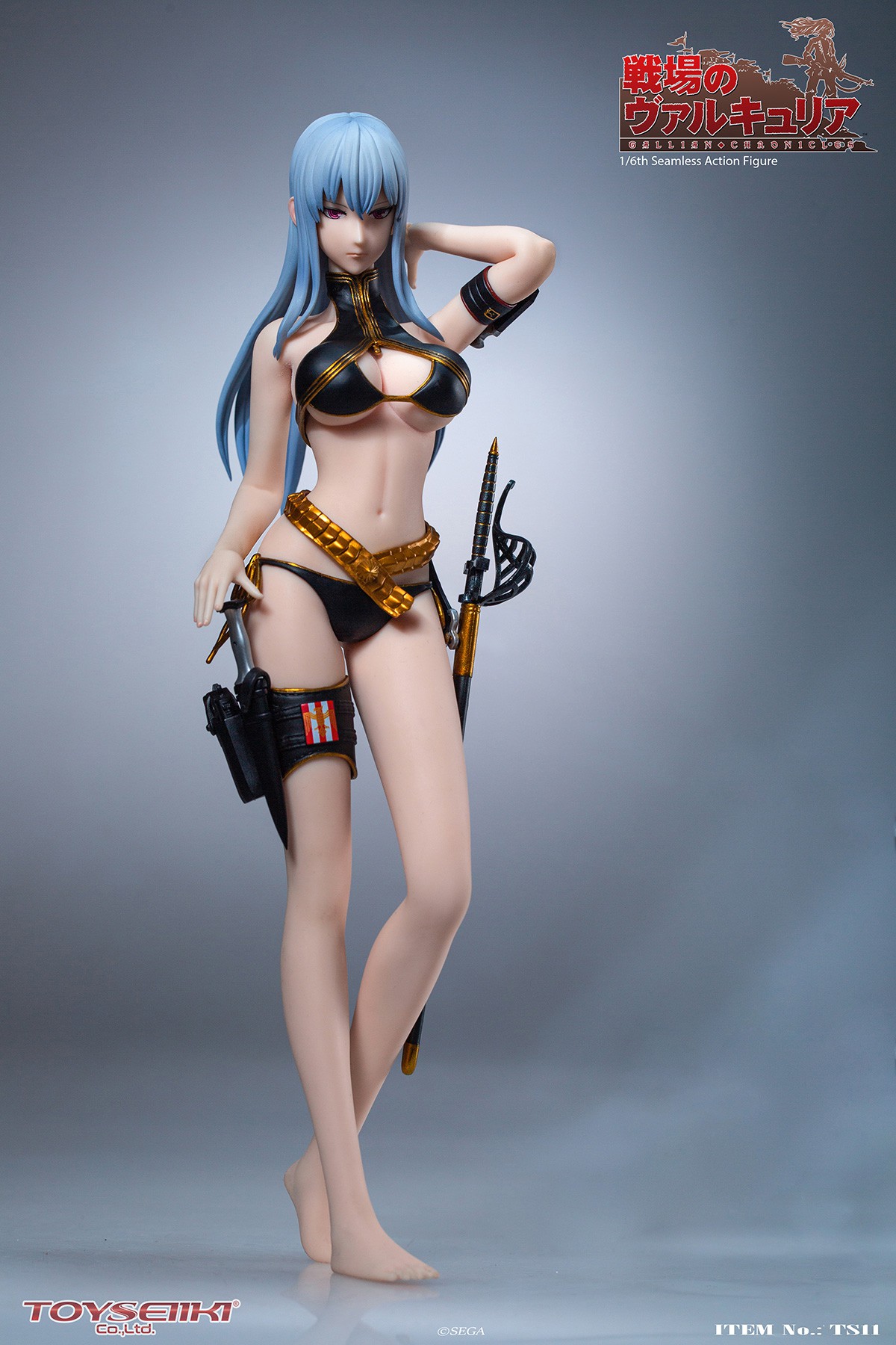 [สั่งจอง]TOYSEIIKI TS11: Valkyria Chronicles Selvaria.Bles 1/6 Seamless Action Figure
