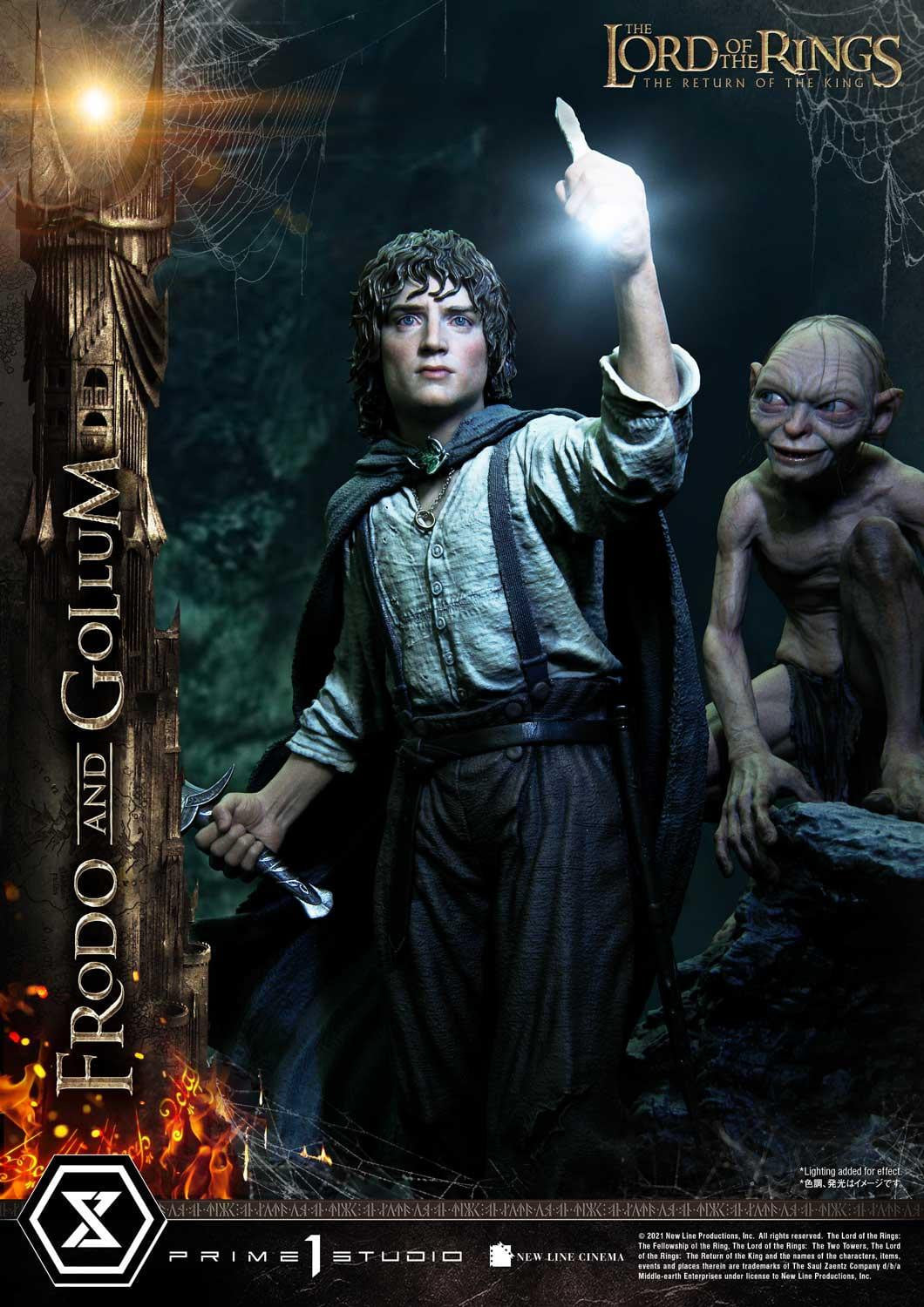 [สั่งจอง]Prime 1 Studio PMLOTR-07: Frodo and Gollum (The Lord of the Rings)