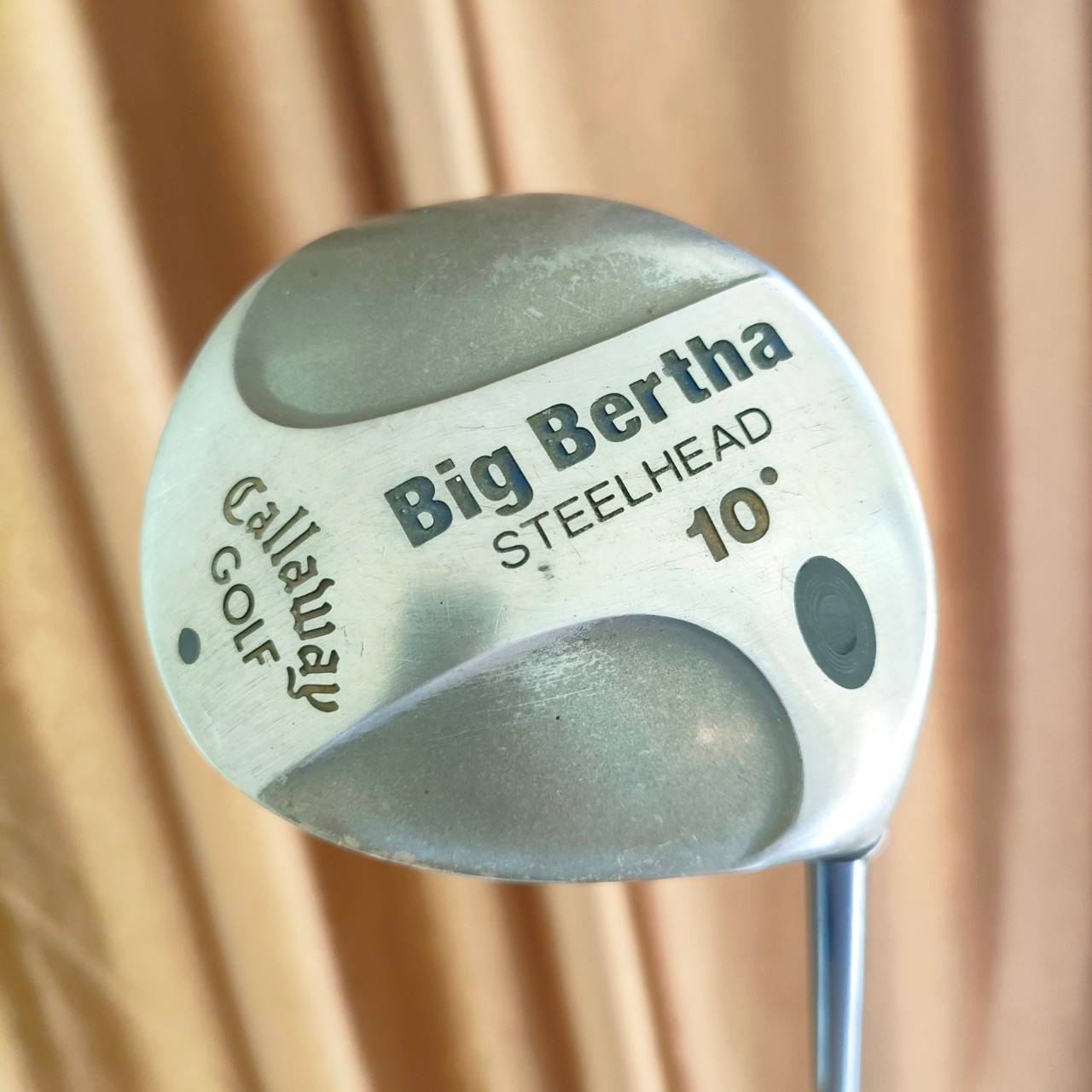 DRIVER CALLAWAY BIG BERTHA STEELHEAD องศา 10 ก้าน SUPER JV200 FLEX S หัวไม้ใหญ่ ตีง่ายมาก ก้านเจาะทะลุ ตีได้ฟีลลิ่ง ก้าน JV เป็น JAPAN SPEC ไม้กอล์ฟพรีเมี่ยมมือสอง ของแท้ By NakaraLuxurious