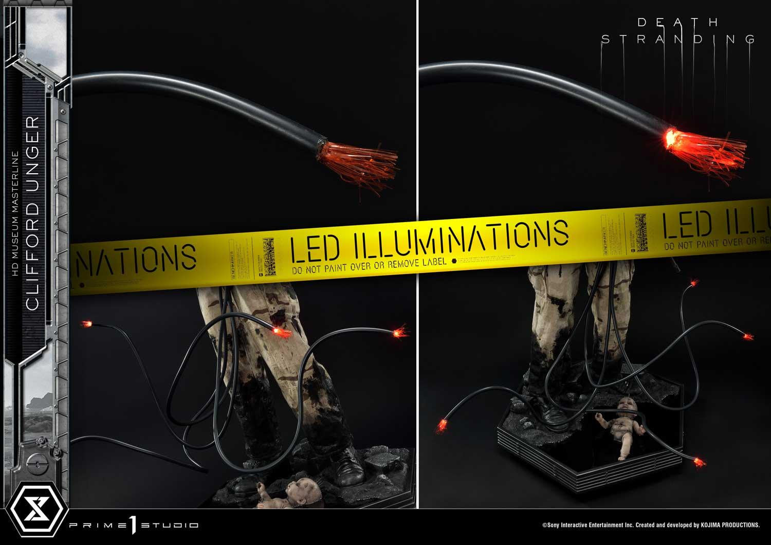 [สั่งจอง]Prime 1 Studio HDMMBLDS-02: Clifford Unger (Death Stranding) Black Label Version