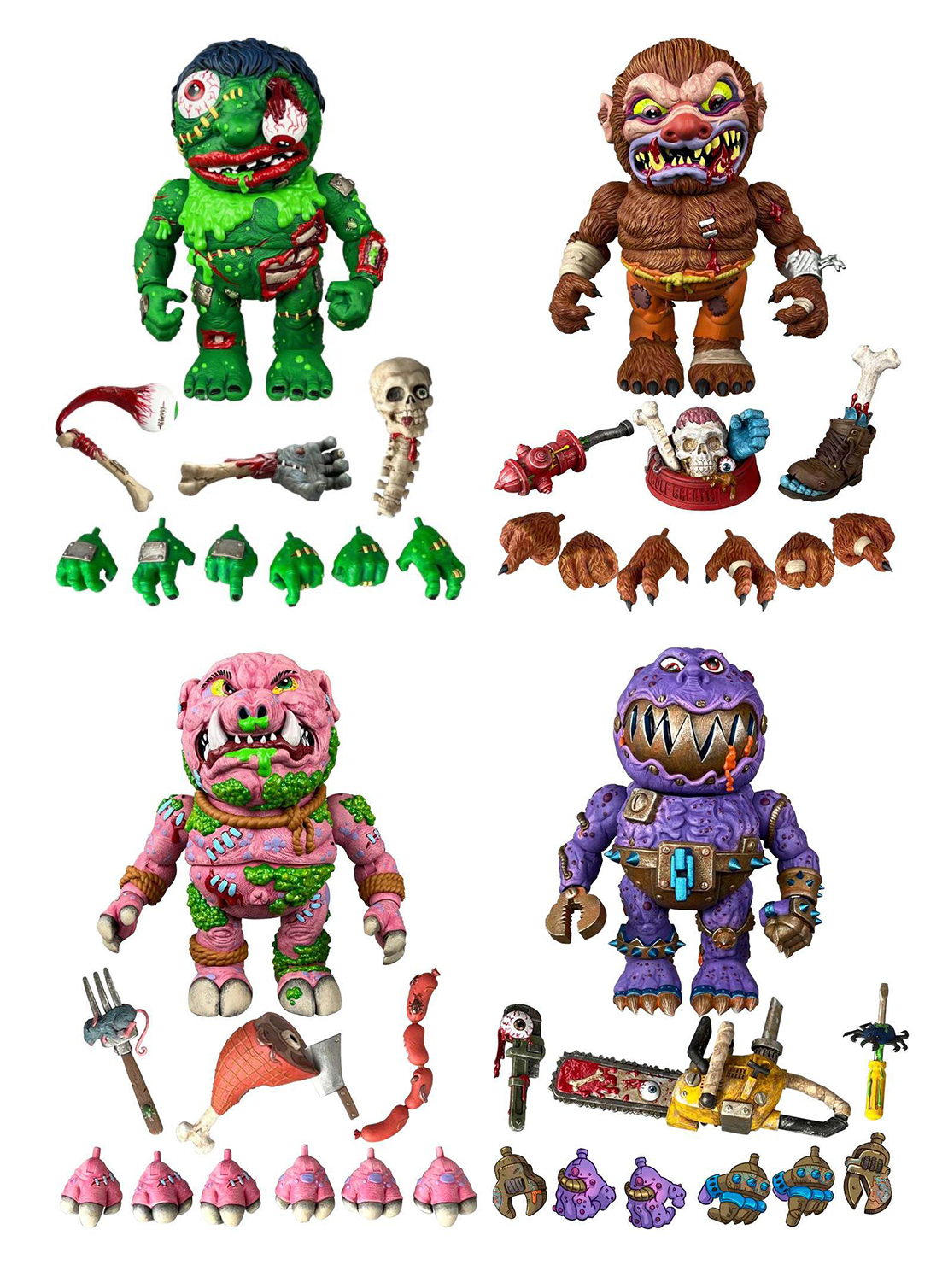 [สั่งจอง] PREMIUM DNA 6" : MADBALLS Figure Wave 2