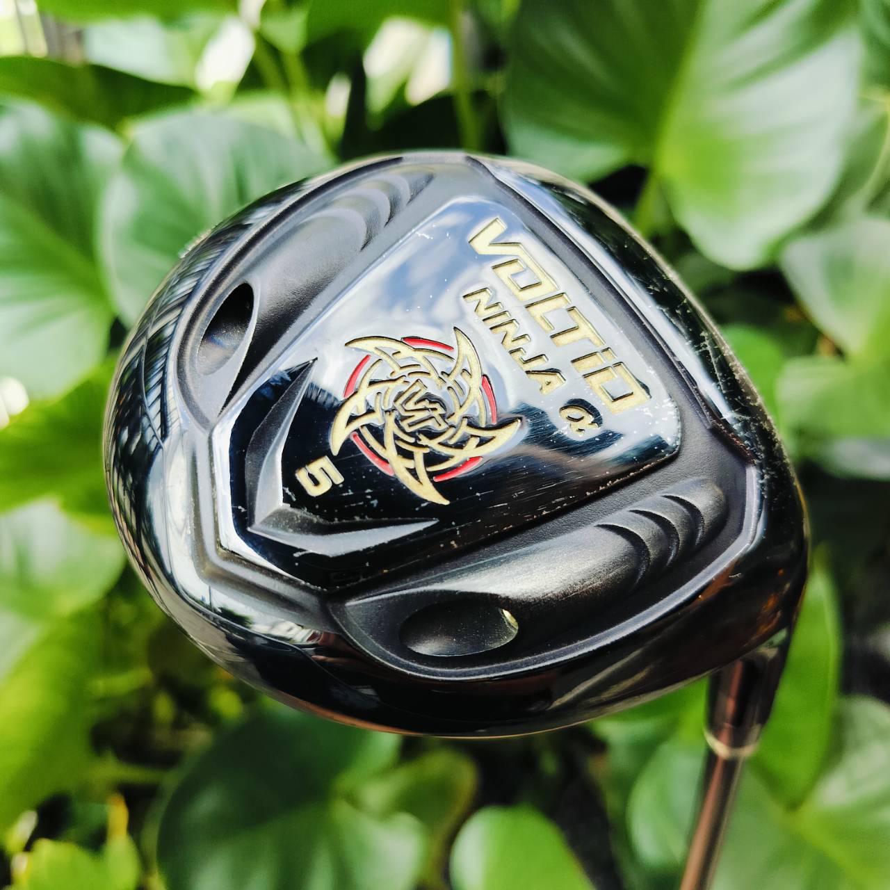 หัวไม้ 5 Katana Voltio NINJA Alpha (ตัวท๊อป รุ่นปี 2019) Loft 19 ก้าน Fujikura Speeder 462 Evolution Flex R ไม้กอล์ฟพรีเมี่ยมมือสอง ของแท้ By NakaraLuxurious
