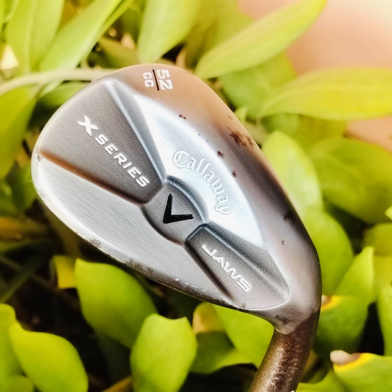 WEDGE CALLAWAY JAWS CC X-SERIES องศา 52 BOUNCE 12 รุ่นสนิม วัสดุพรีเมี่ยม FORGED ไม่เคลือบ OIL CAN ได้ฟีลลิ่งแบบเต็มๆ ไม้กอล์ฟพรีเมี่ยมมือสอง ของแท้ By NakaraLuxurious