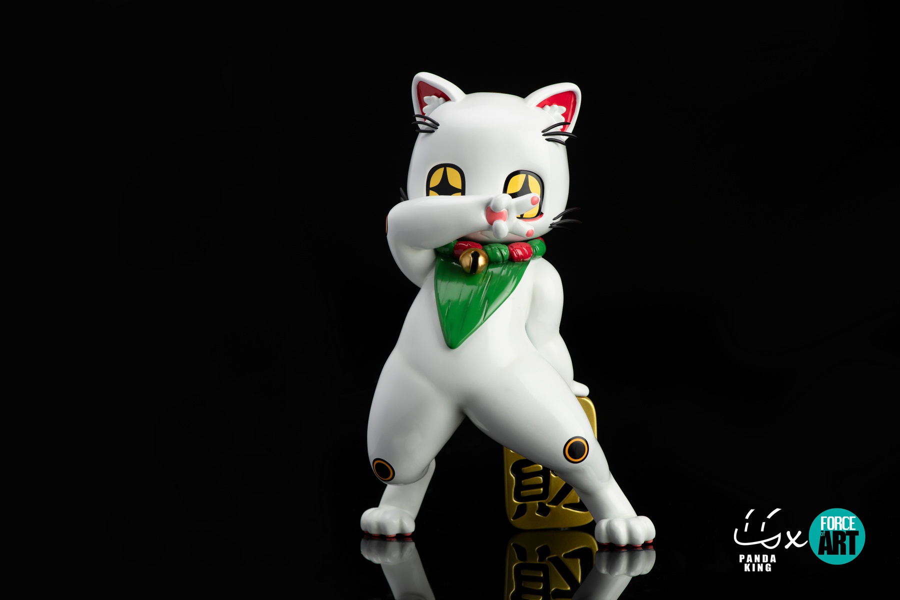 [สั่งจอง]Panda King X Force Art Tall22cm : Lucky Cat 2nd Bomb