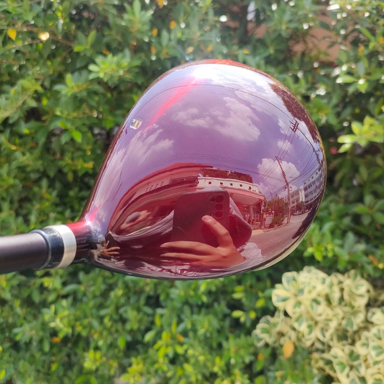 DRIVER WILSON FATSHAFT DEEP RED องศา 10.5 ก้าน FATSHAFT FLEX R ก้านเเบบ อ้วน ตีนิ่ง ตีตรงมาก ไม้กอล์ฟมือสอง ของแท้ BY NakaraLuxurious