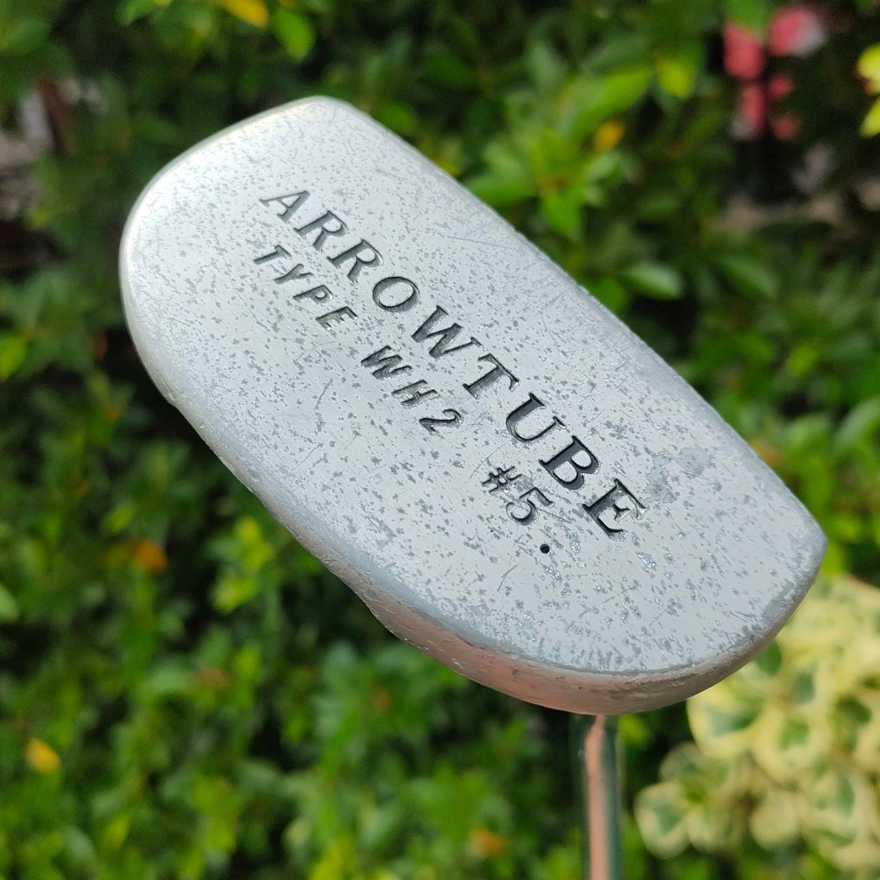 PUTTER ARROWTUBE TYPE WH2 #5 ความยาว 33 นิ้ว ก้าน ARROWTUBE พัตเตอร์มอลเล็ต ทรงสวย ชดเชยสูง และมีเส้นเล็งอย่างดี!! ไม้กอล์ฟมือสอง ของแท้ BY NakaraLuxurious