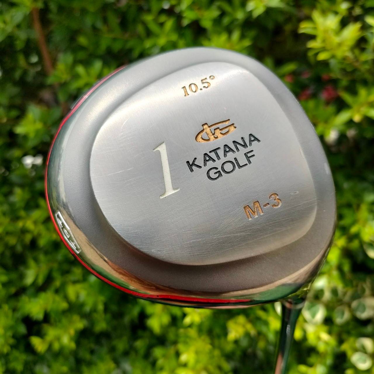 DRIVER KATANA GOLF M-3 องศา 10.5 ก้าน KATANA GOLF M-3 FLEX R-1 , หัวใหญ่ 460CC ก้าน FUJIKURA MADE IN JAPAN 100% สวยคลาสสิค ตีง่าย ตีไกล ไม้กอล์ฟมือสอง ของแท้ BY NakaraLuxurious