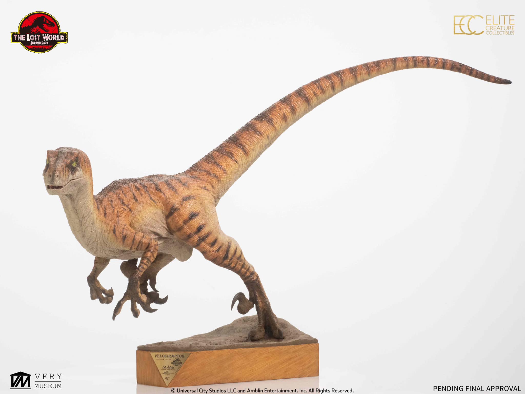 [สั่งจอง] ECC : Male Velociraptor Maquette (The Lost World)