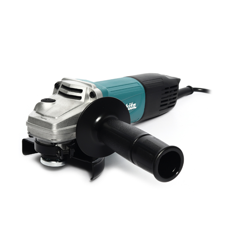 เครื่องเจียร์ หินเจียร์ ลูกหมู Makita มากีต้า รุ่น M9513 ขนาด 4 นิ้ว กำลังไฟ 850 วัตต์ ความเร็วรอบตัวเปล่า 11,000 รอบ/นาที สวิตช์ท้าย (ของแท้ 100%)