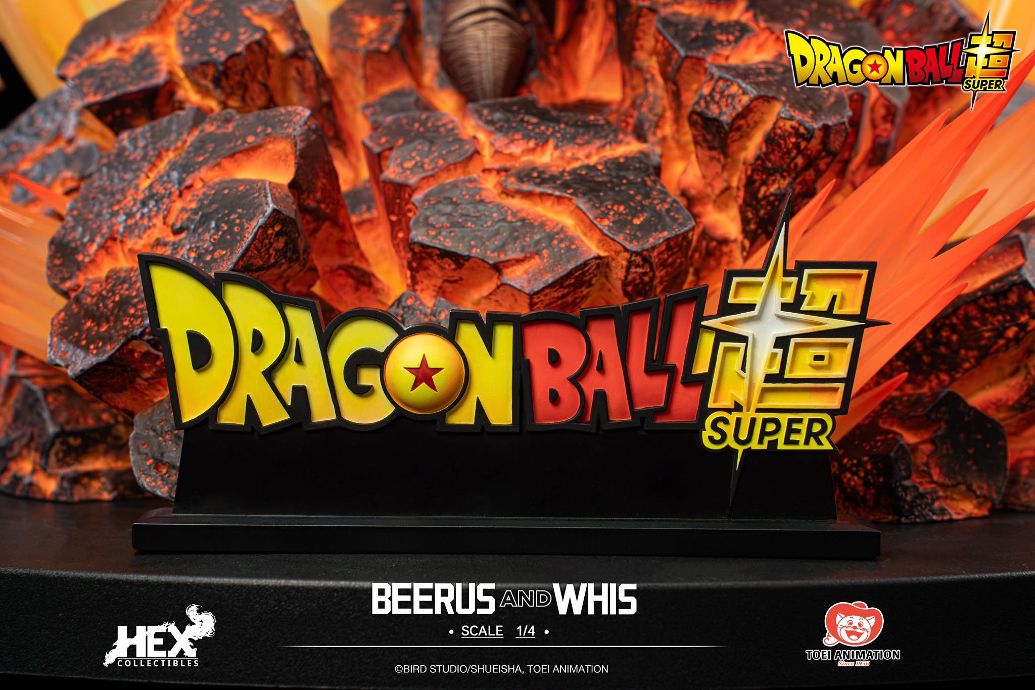 [สั่งจอง]HEX Collectibles 1/4 Statue : Beerus & Whis (Dragon Ball Super)