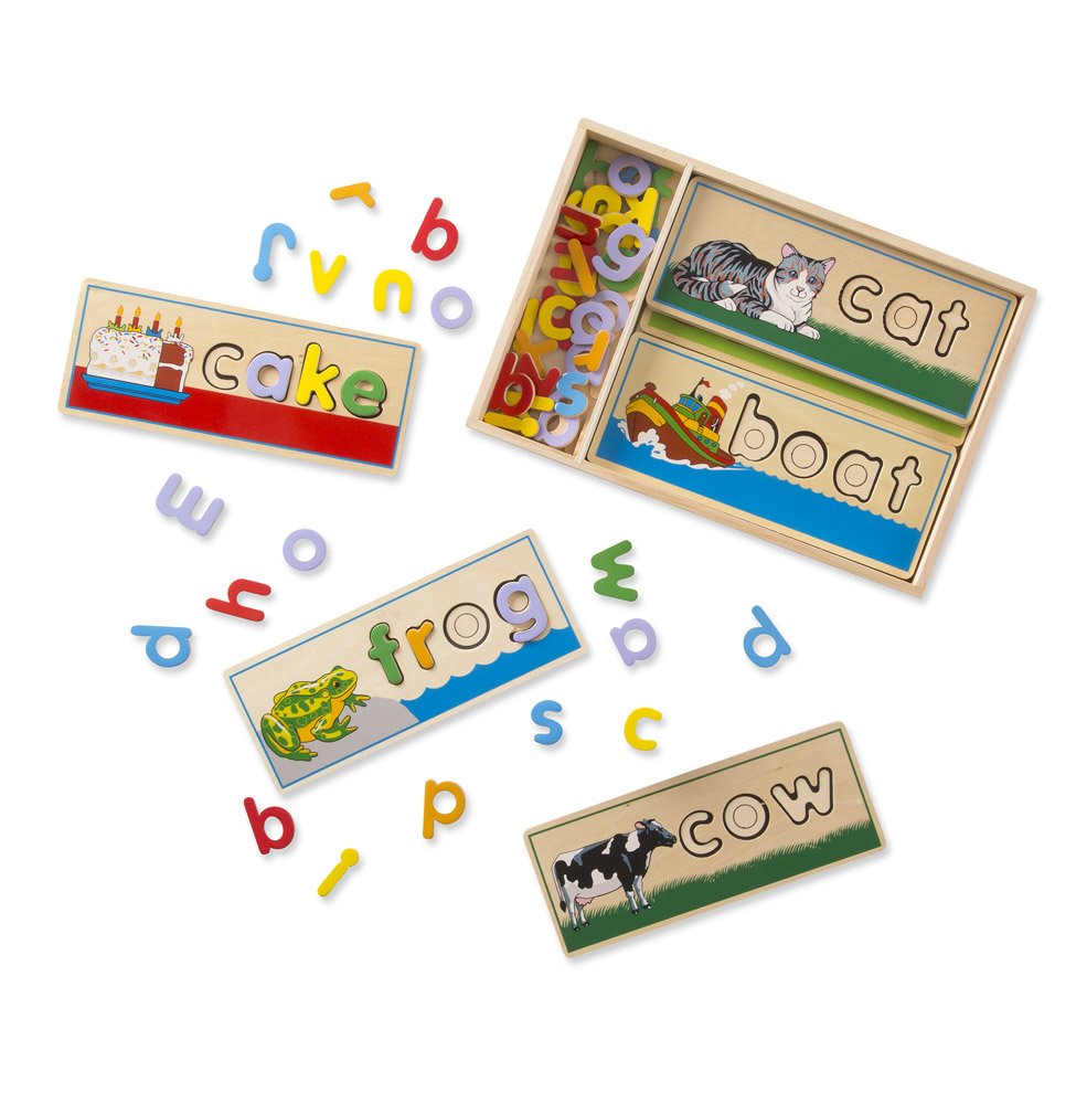 ชุดผสมคำศัพท์ บอร์ดสะกดคำ 2 ด้าน Melissa & Doug See and Spell