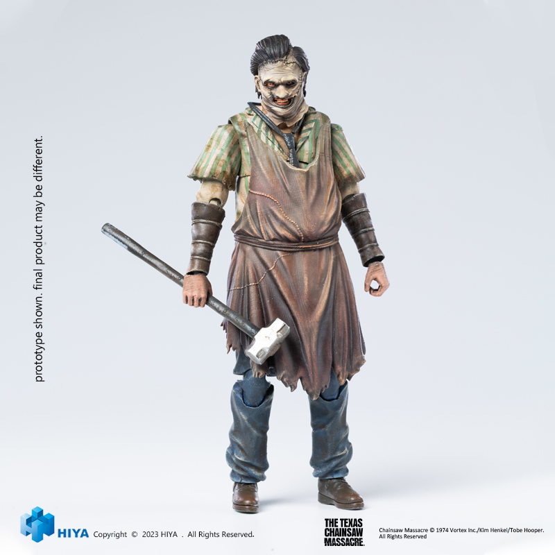 [พร้อมส่ง] HIYA Exquisite Mini Series 1/18 (4 Inch)HIYA Exquisite Mini Series 1/18 (4 Inch) Texas Chainsaw Massacre Leatherface 2003 Killing Mask