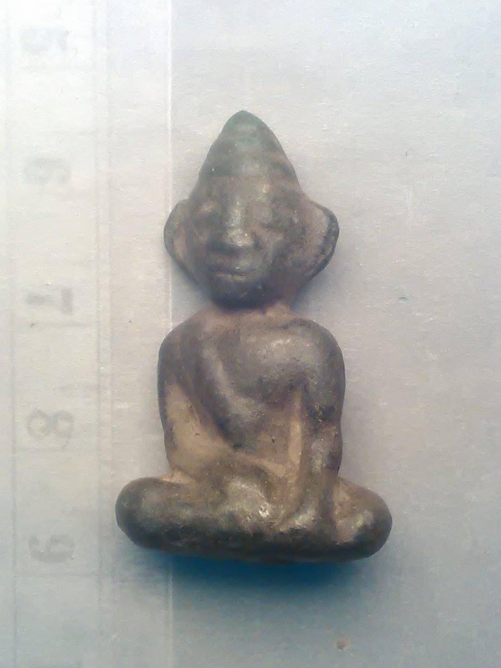 พระกรุ นาคาม สดุ้งมาร สัมริดสนิมหยก อ.ร่อนพิบูลย์ นครศรีธรรมราช 3500/-