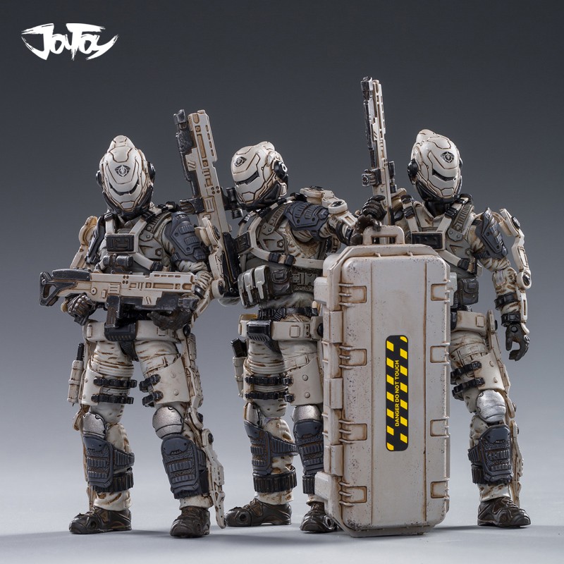 [สั่งจอง]JOYTOY JT0180 + JT0227 1/18 : White viper Squad + Betty