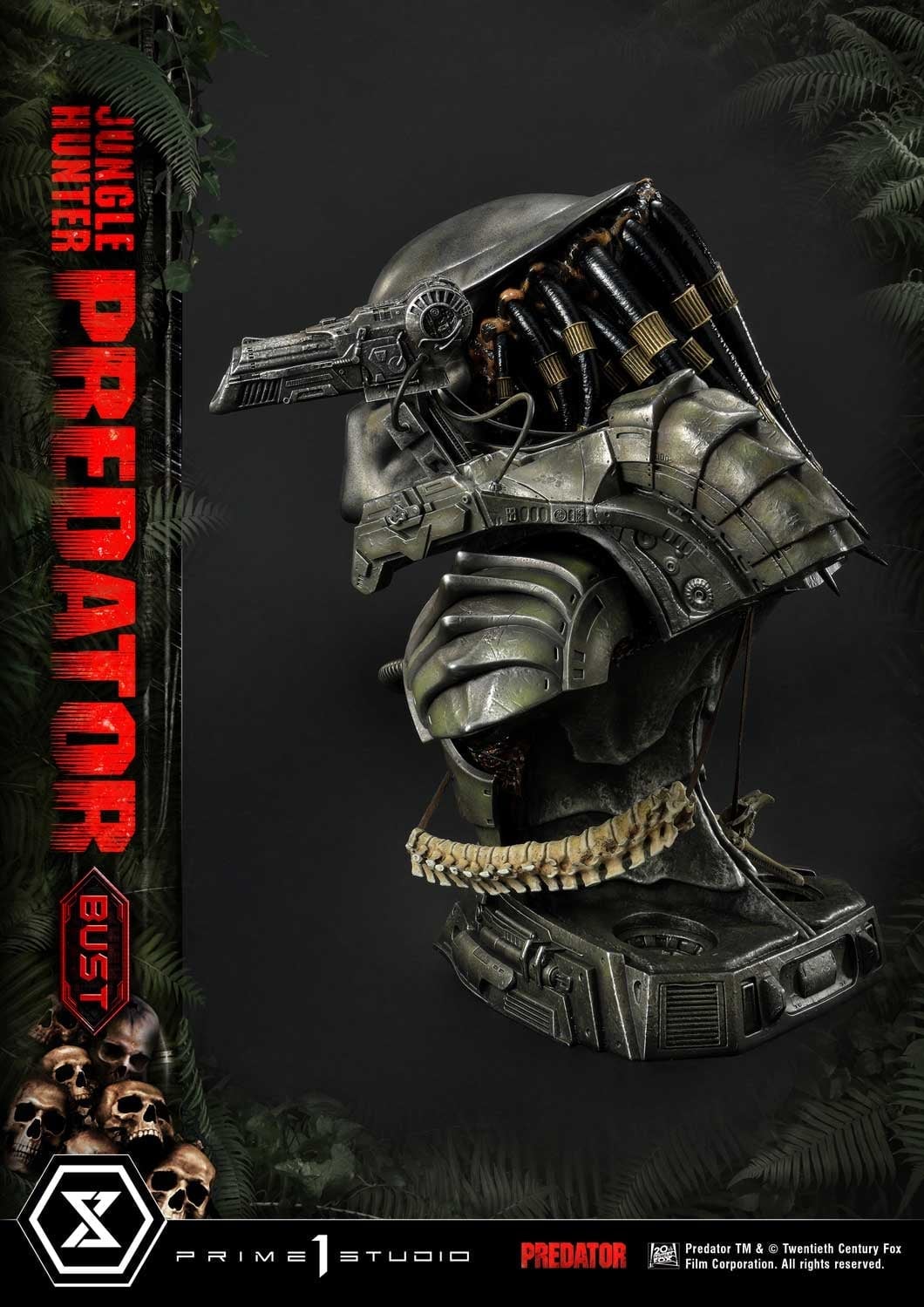 [สั่งจอง]Prime 1 Studio 1/3 : Jungle Hunter Predator Bust (Predator 1987)
