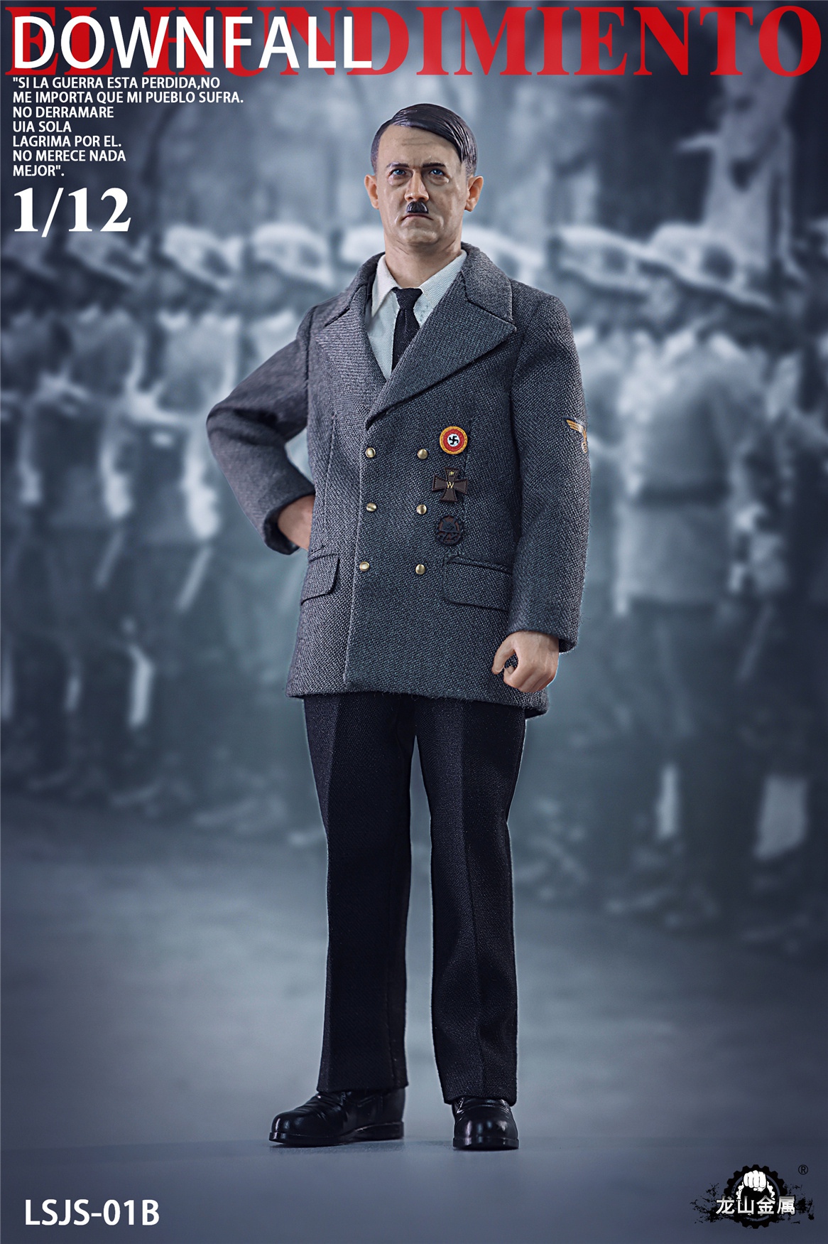 [พร้อมส่ง ] Long Shan Meta LSJS-01 1/12 : Mustache Commander มีให้เลือก 2 แบบ