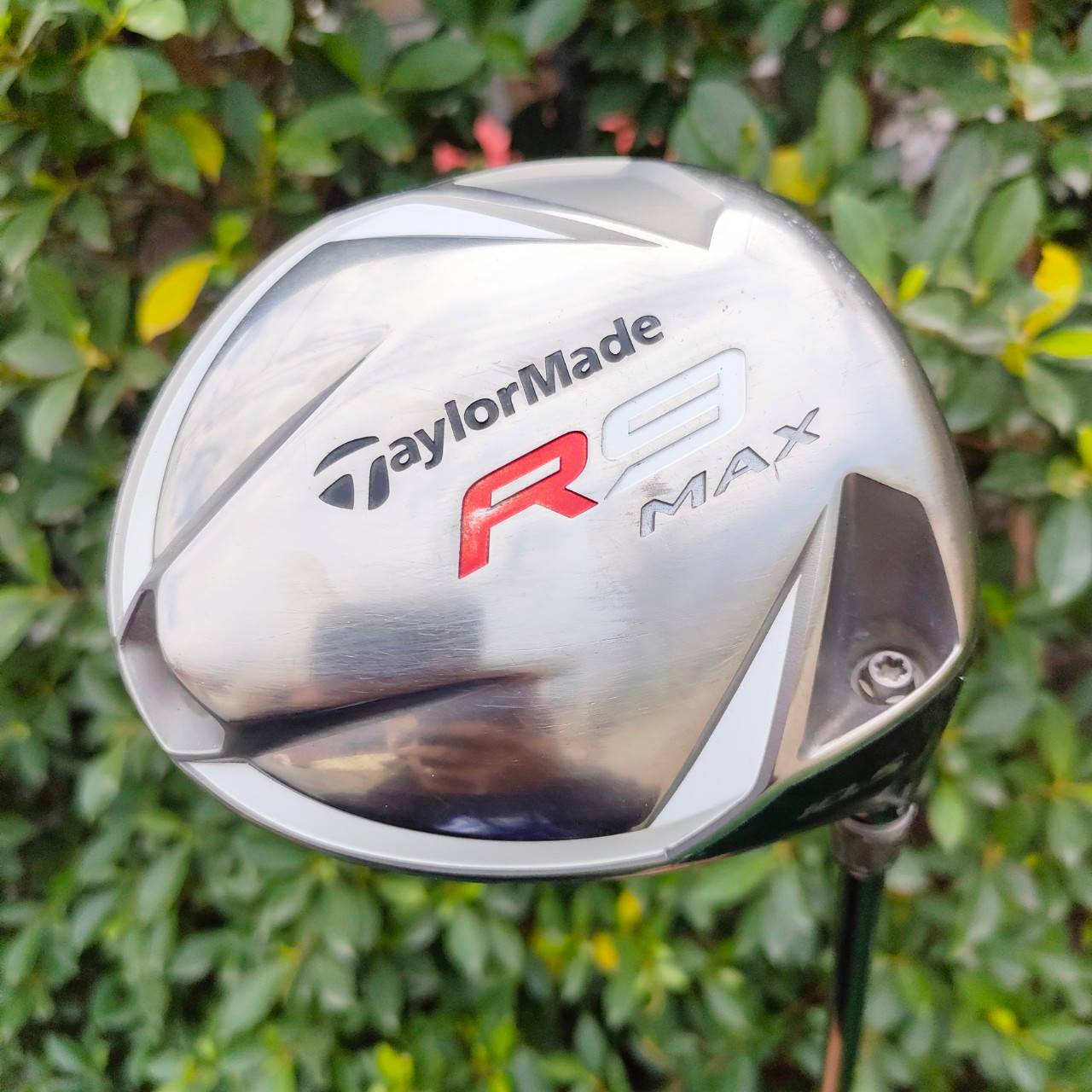 DRIVER TAYLORMADE R9 MAX องศา 10.5 ก้าน RBZ TM1-213 FLEX R รุ่น MAX คือรุ่น หน้าเด้งแบบมากๆ ตีไกลกว่ารุ่นปกติมาก ตีง่าย ใส่ได้เต็มๆ
