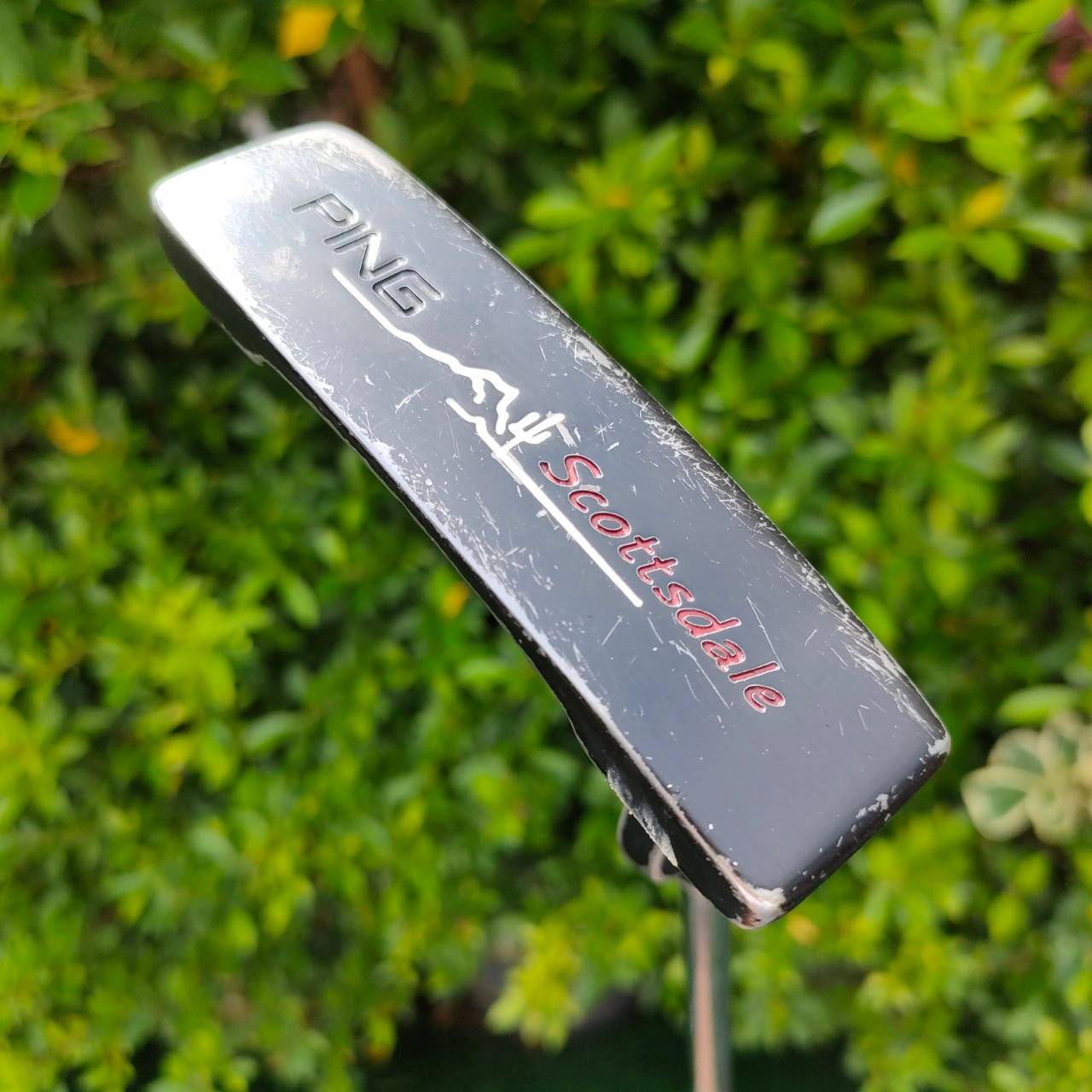 PUTTER PING SCOTTSDALE ความยาว 34 นิ้ว กริพ GOLF PRIDE มีลอยเยอะหน่อย แต่สมบูรณ์มาก พัตต์ดีมากๆ ทรงสุดคลาสสิค ไม้กอล์ฟมือสอง ของแท้ BY NakaraLuxurious
