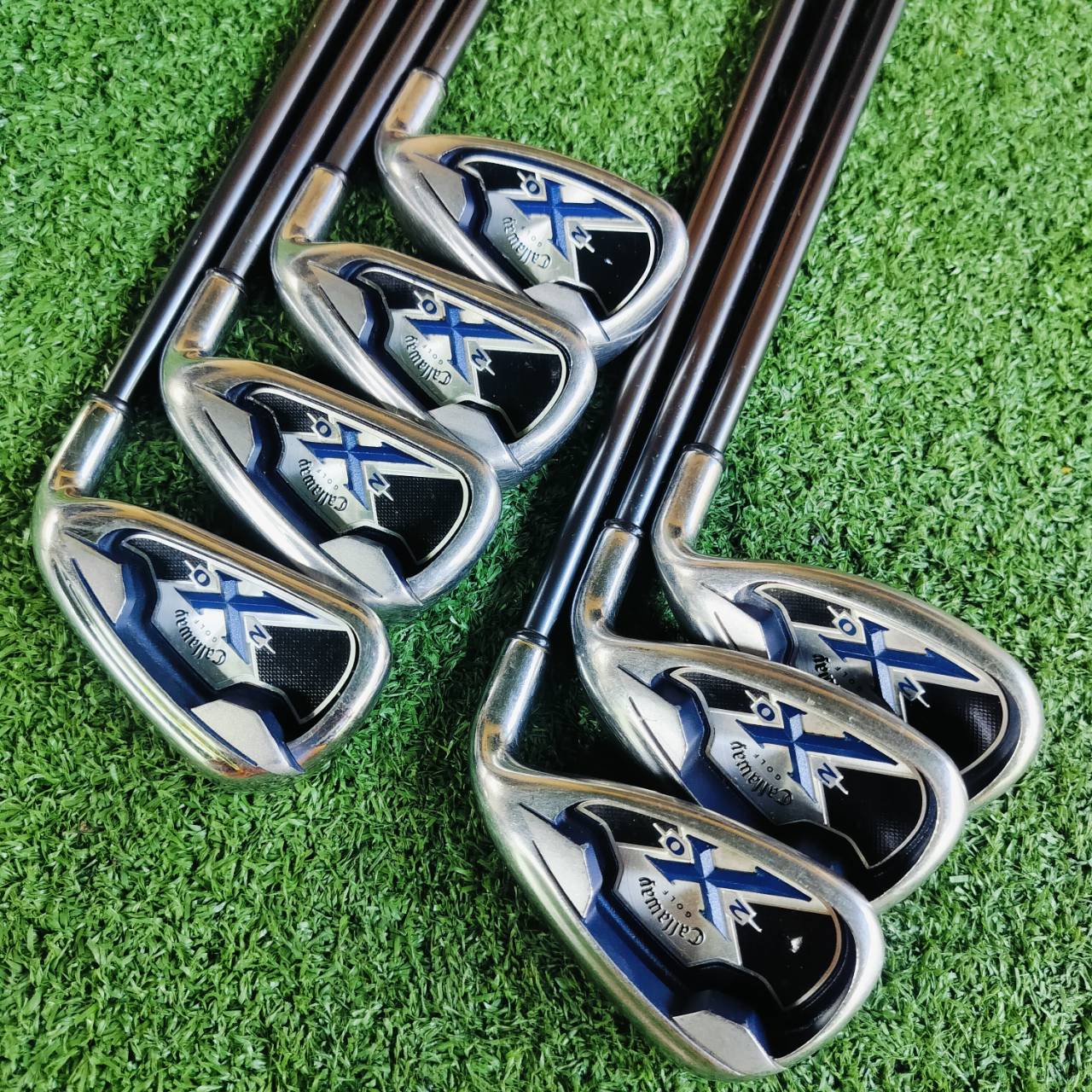 ชุดเหล็ก Callaway X-20 เป็นรุ่นดังและสมบูรณ์แบบ ของ Callaway X SERIES ก้านเสียบทะลุผ่าแฉกสวยเดิม ไม้กอล์ฟมือสอง ของแท้ By NakaraLuxurious