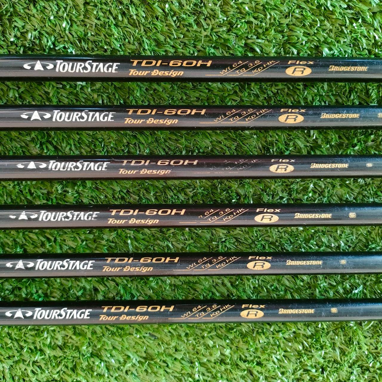 ชุดเหล็ก TOURSTAGE V7000 มีเหล็ก 4-9 ก้าน TDI-60H FLEX R เหล็ก FORGED พรีเมี่ยมญี่ปุ่นแท้ๆ ไม้กอล์ฟมือสอง ของแท้ BY NakaraLuxurious