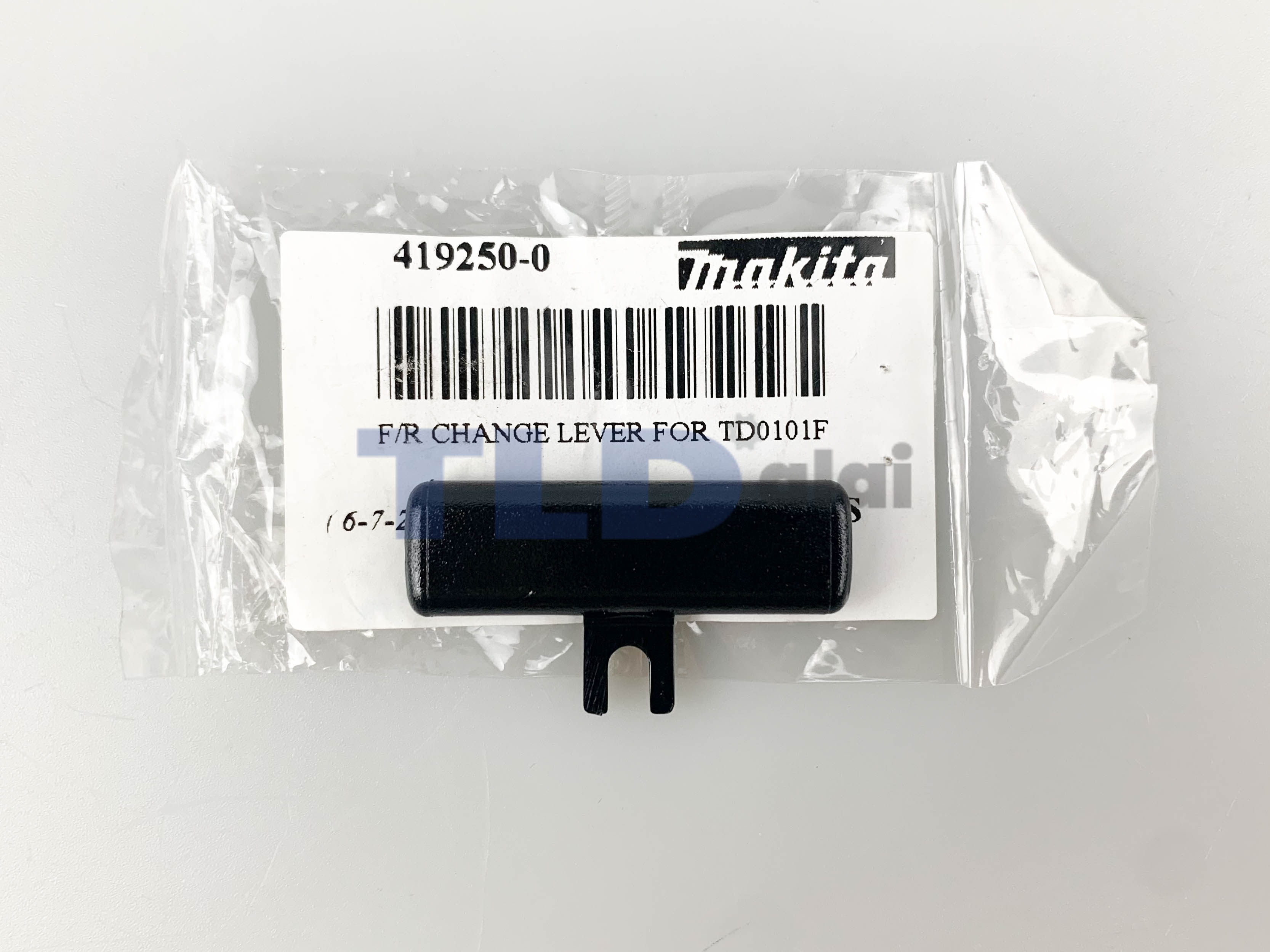 ตัวเลื่อนปรับซ้าย-ขวา (แท้) (419250-0) สว่านไร้สาย Makita มากีต้า รุ่น TD0101F, DHP453, DHP458, DHP459, DHP481, DDF453, DDF458, DDF459, DDF481, DDA450 (419250-0) (อะไหล่แท้ 100%) F/R CHANGE LEVER