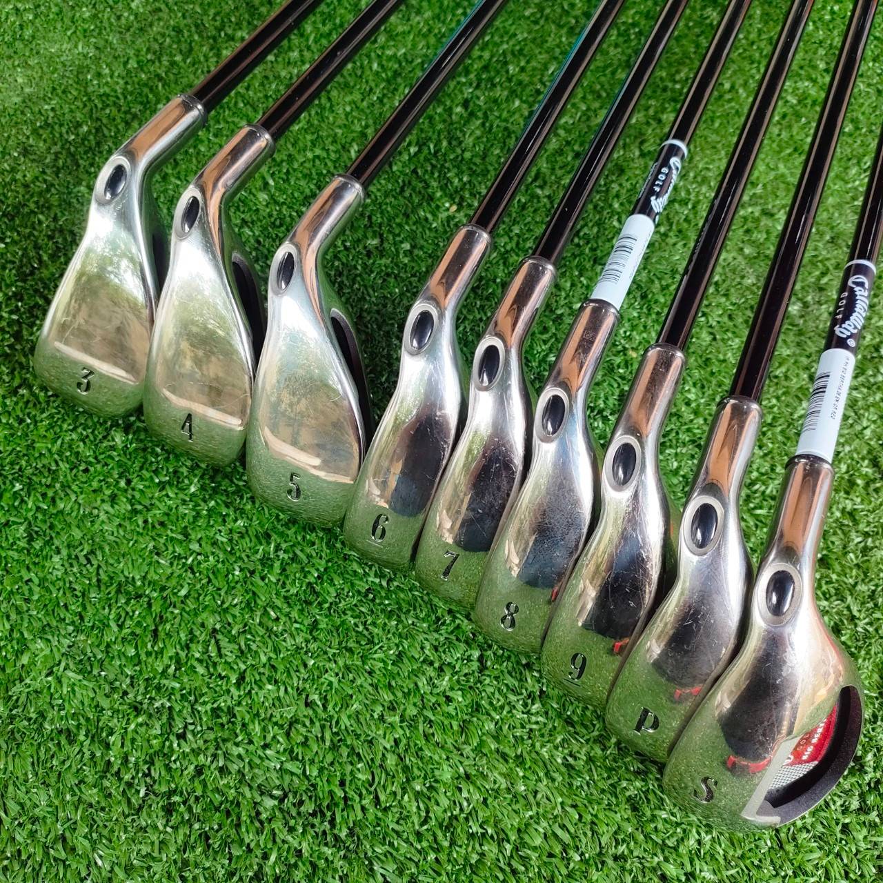 ชุดเหล็ก CALLAWAY BIG BERTHA เหมือนได้ไฮบริดสามตัว ชุดพรีเมี่ยมของใหม่แพงมาก!!! ไม้กอล์ฟพรีเมี่ยมมือสอง ของแท้ By NakaraLuxurious