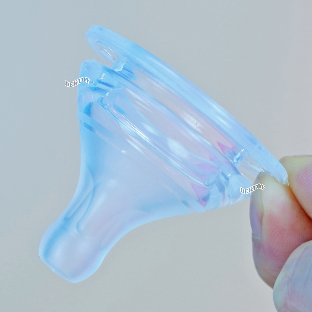 Natur infinit one size เนเจอร์ จุกนมอินฟินิท จุกนมไม่ดูดไม่ไหล คอกว้าง แพ็ค2ชิ้น 0-18 เดือน 85225