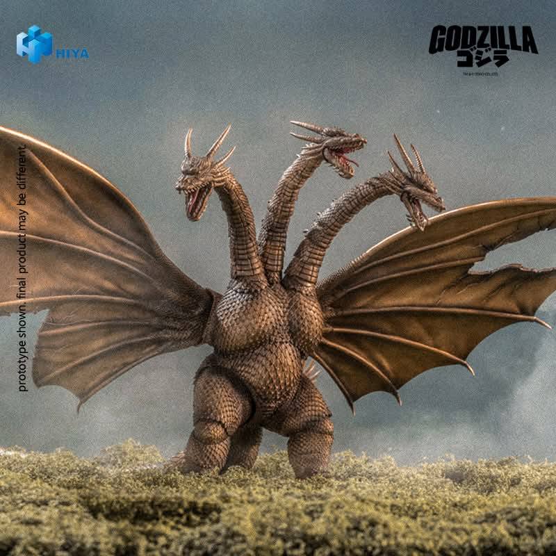 [สั่งจอง] HIYA Toys EBG0180 : Exquisite Basic Series : Godzilla vs. King Ghidorah King Ghidorah Battle