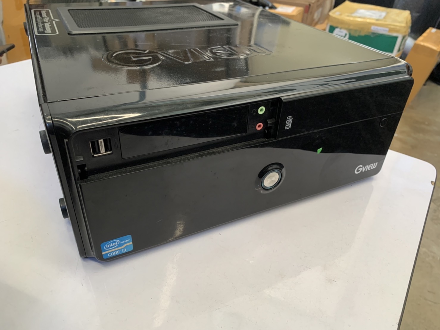 PC Case Gview New Atom คอมพิวเตอร์ตั้งโต๊ะ CPU i3-2100 Ram 4 GB HDD 500 GB