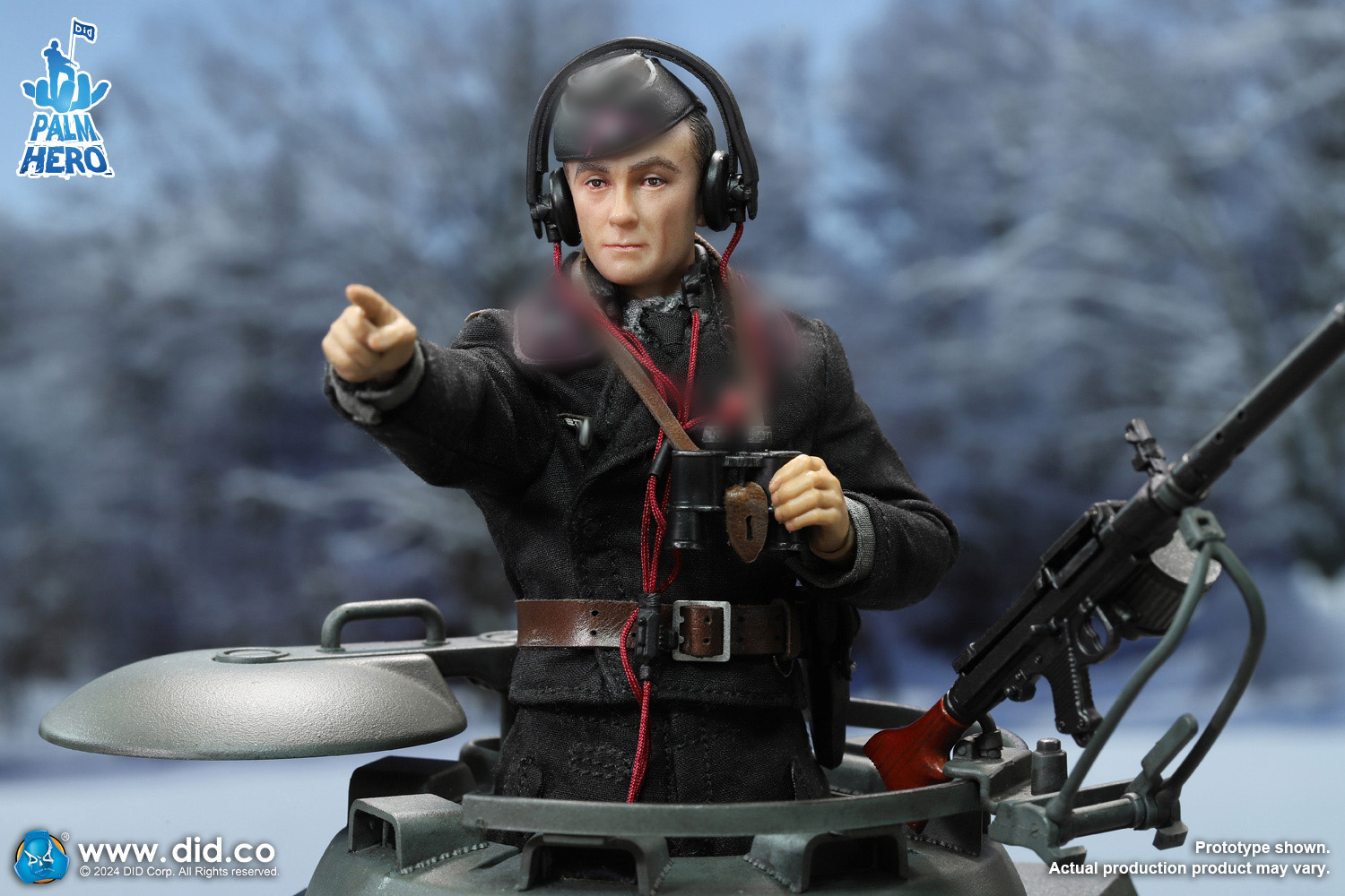 [พร้อมส่ง] DID XD80027 1/12 : WWII Panzer Commander – O.C.