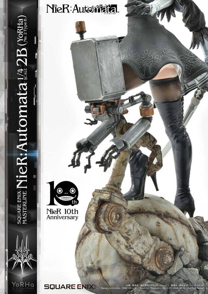[สั่งจอง]Prime 1 Studio x Square Enix 1/4 scale SEM-02: NIER AUTOMATA 2B (YORHA NO. 2 TYPE B2)