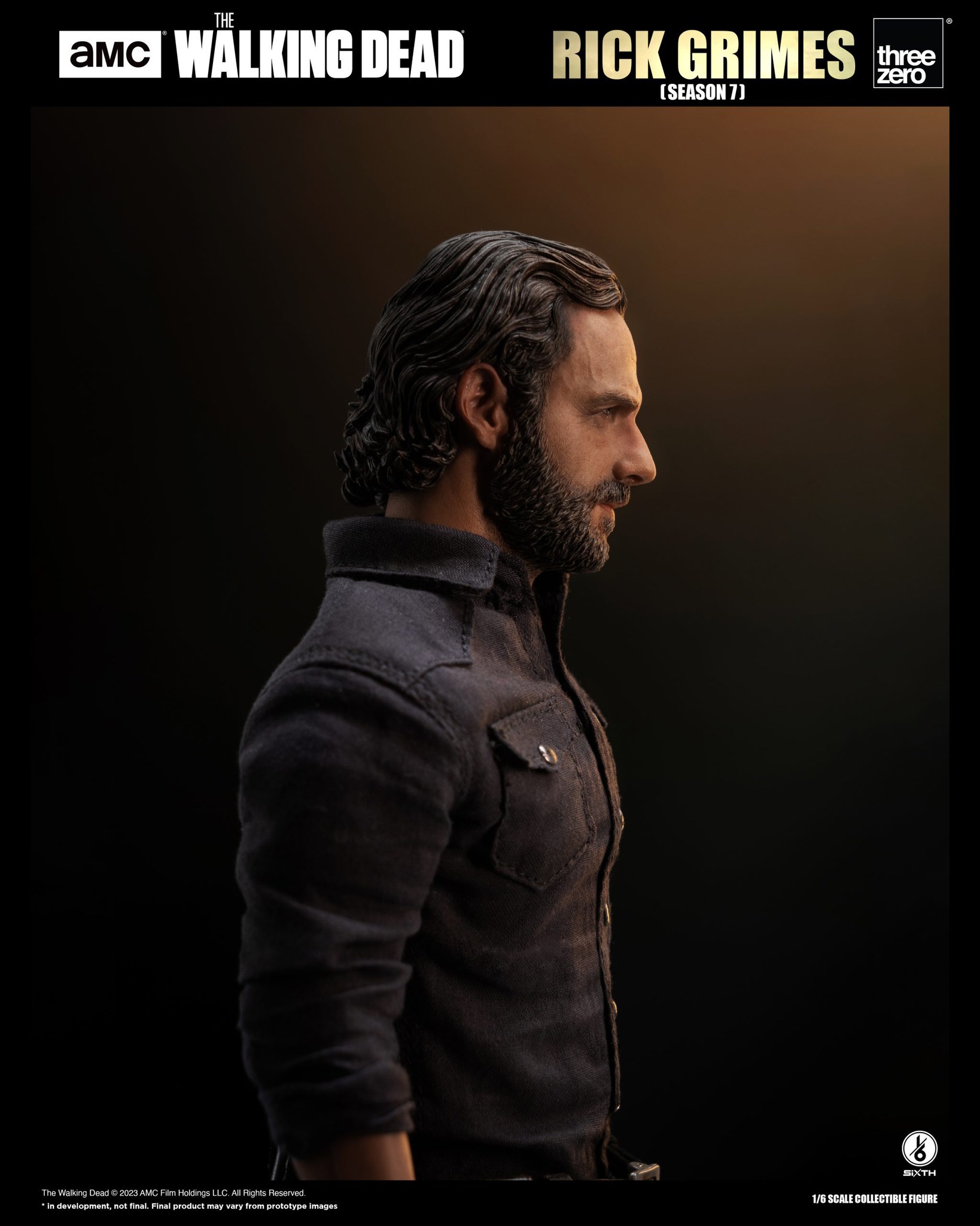 [สั่งจอง]Threezero 1/6 : The Walking Dead - Rick Grimes (Season 7)