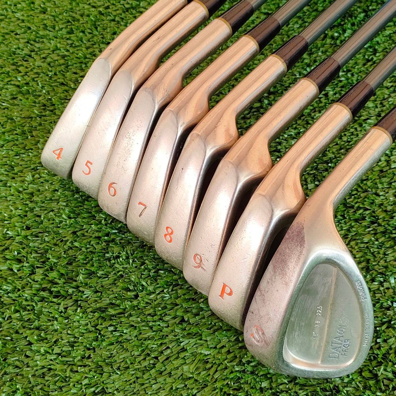 ชุดเหล็ก PRGR DATA 601 FORGED พรีเมี่ยมญี่ปุ่น มีเหล็ก 4-9 เเละ PW SW ก้าน DATA100 FLEX R