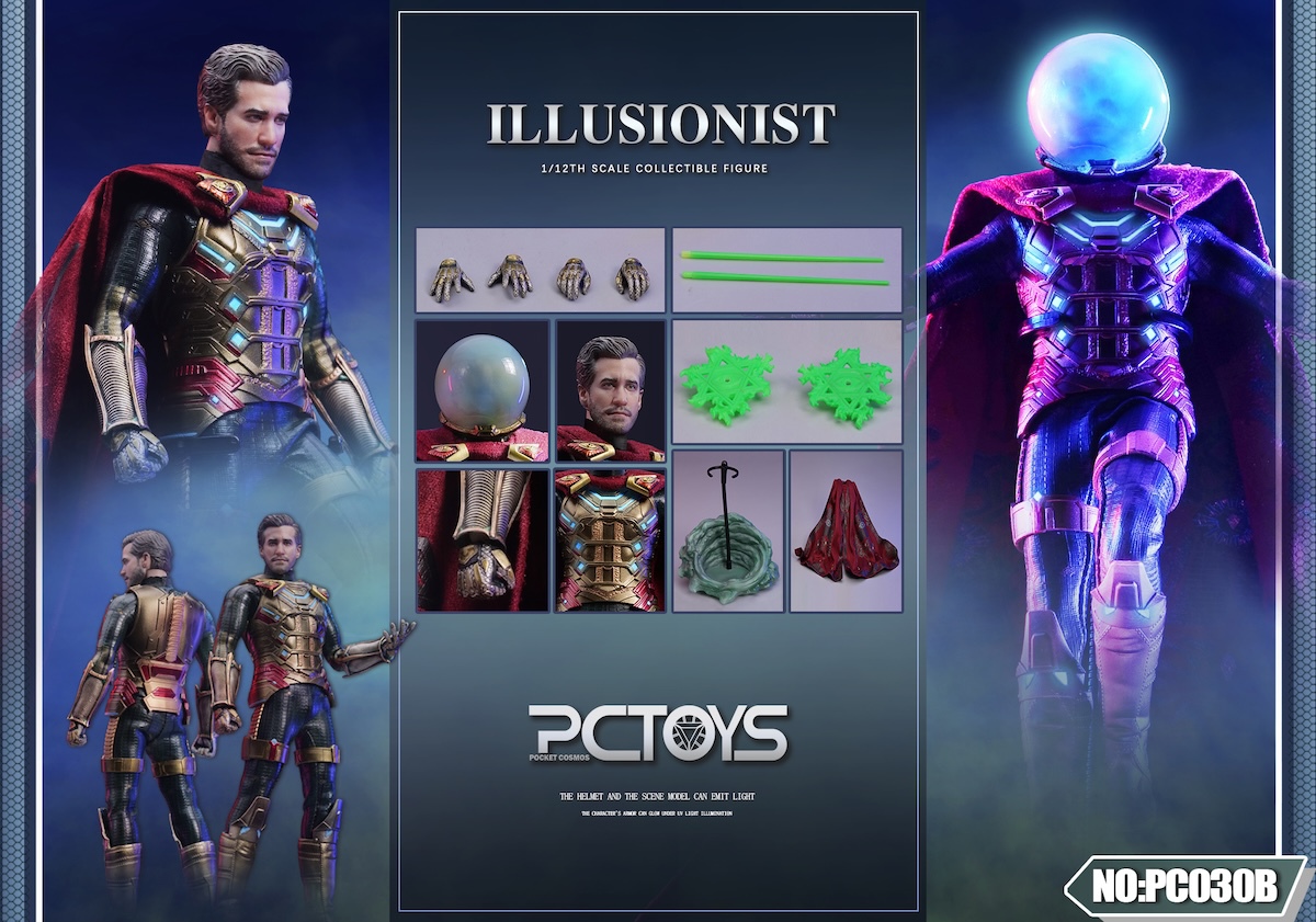 [พร้อมส่ง]PCTOYS 1/12 : illusionist Man - PC030B