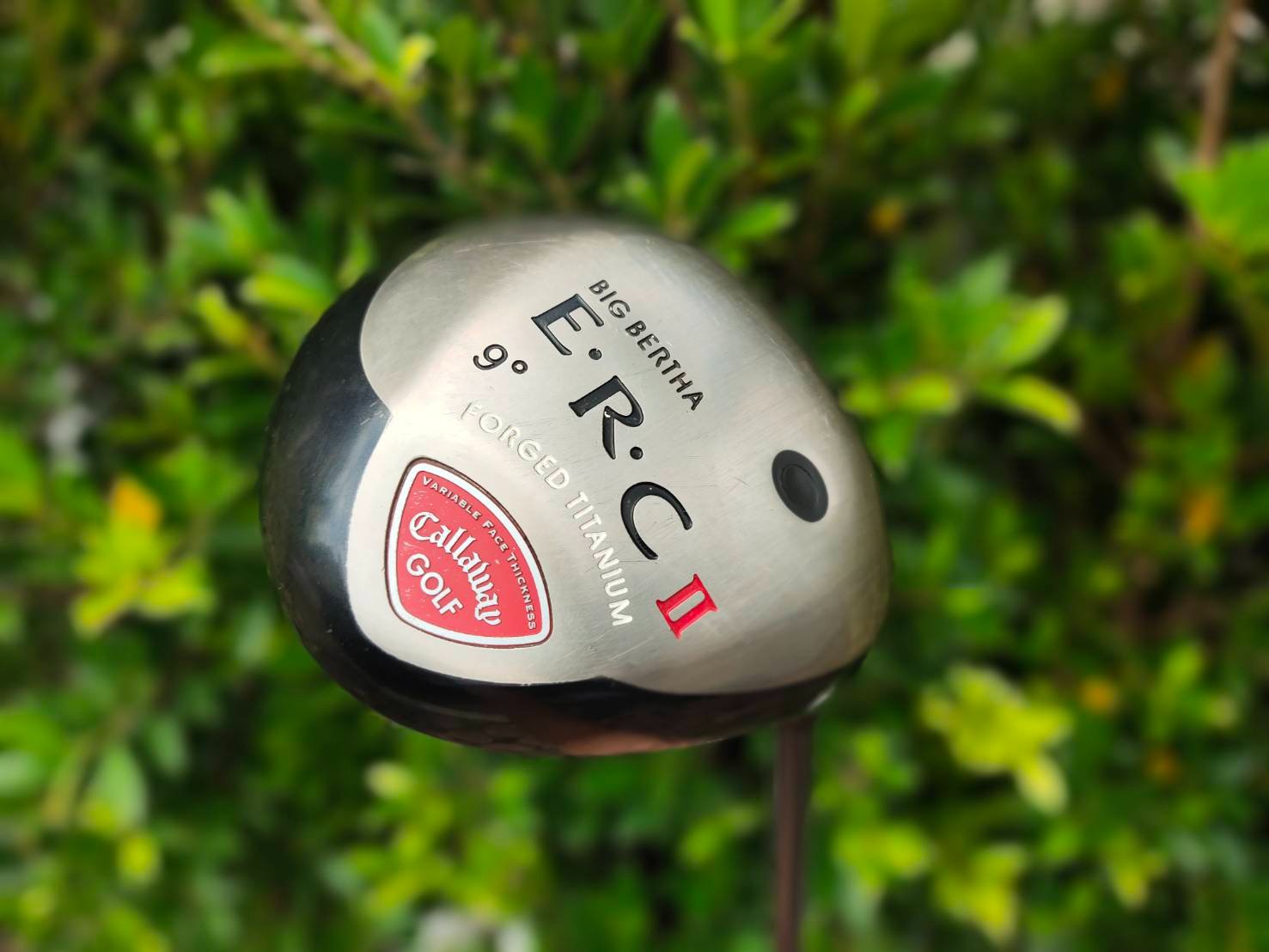 Driver Callaway E.R.C.II FORGED TITANIUM หน้าเด้ง ตัวนี้ตีไกลมากๆ มี COVER