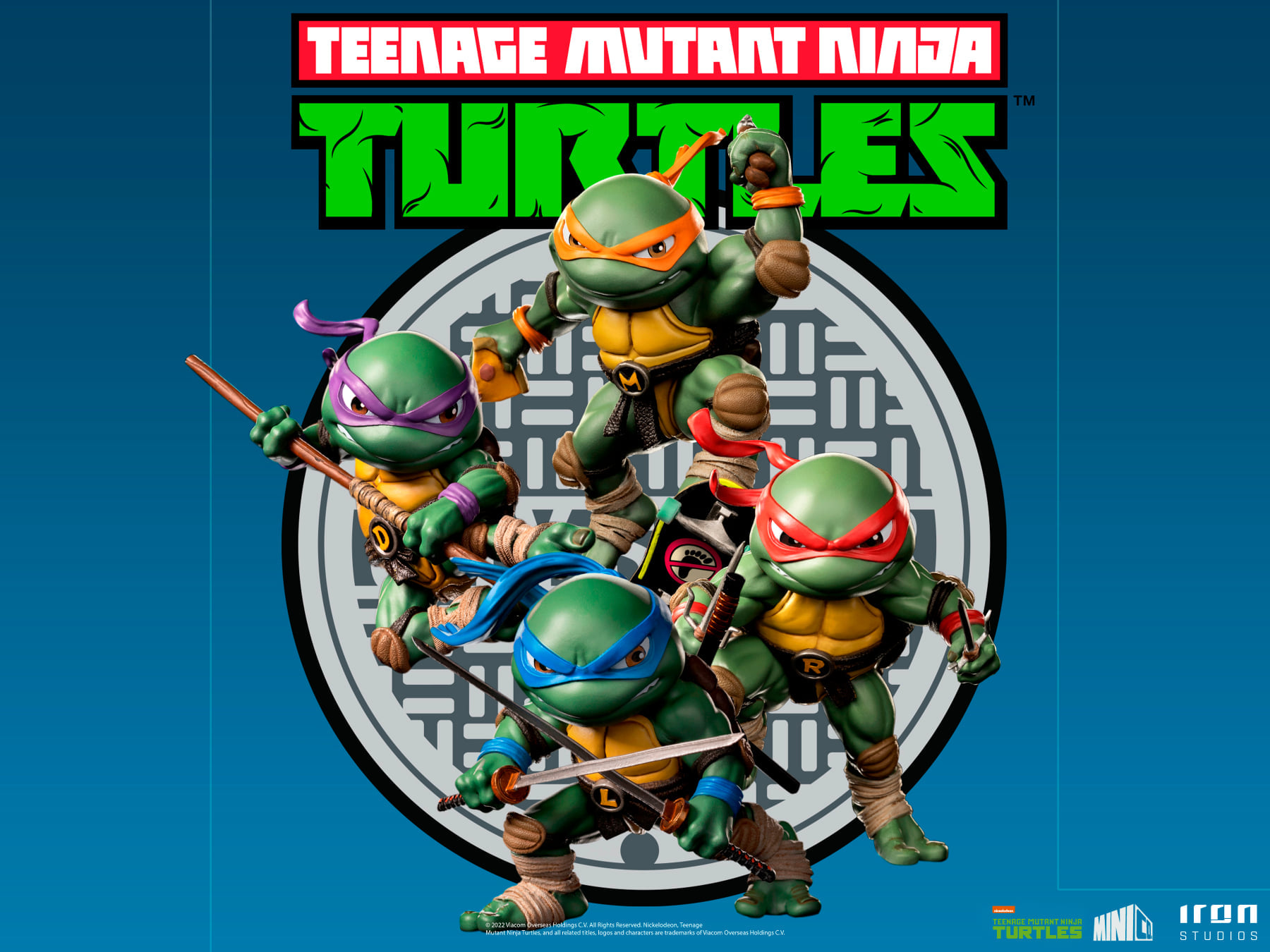 [สั่งจอง]Iron Studios : Q version of Teenage Mutant Ninja Turtles